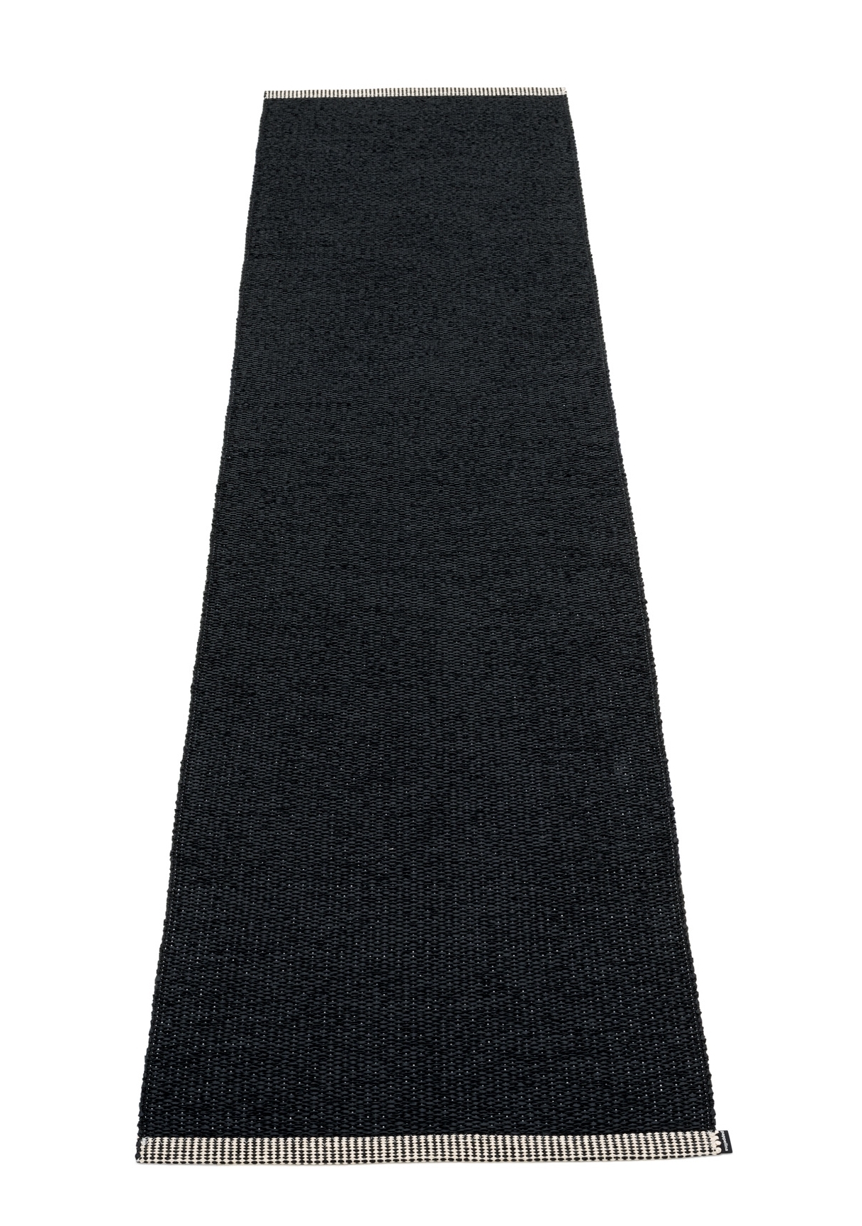 Mono Kunststoffteppich 60x250 Pappelina Schwarz