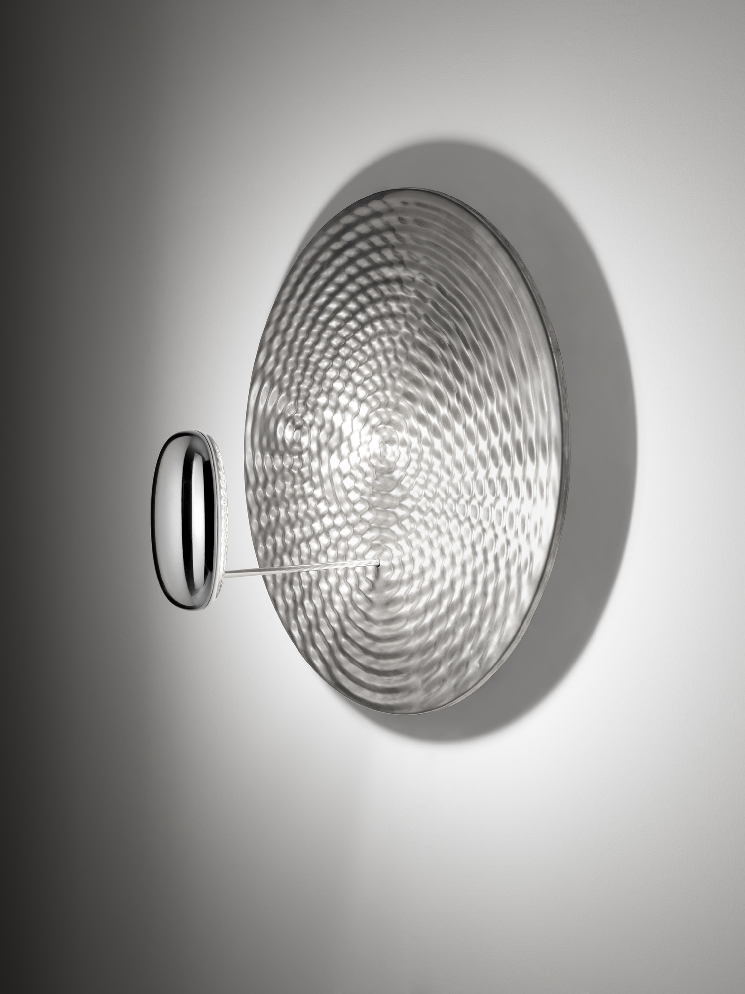 Droplet Mini LED Wall/Ceiling Wand/Deckenleuchte Chrom glänzend Artemide