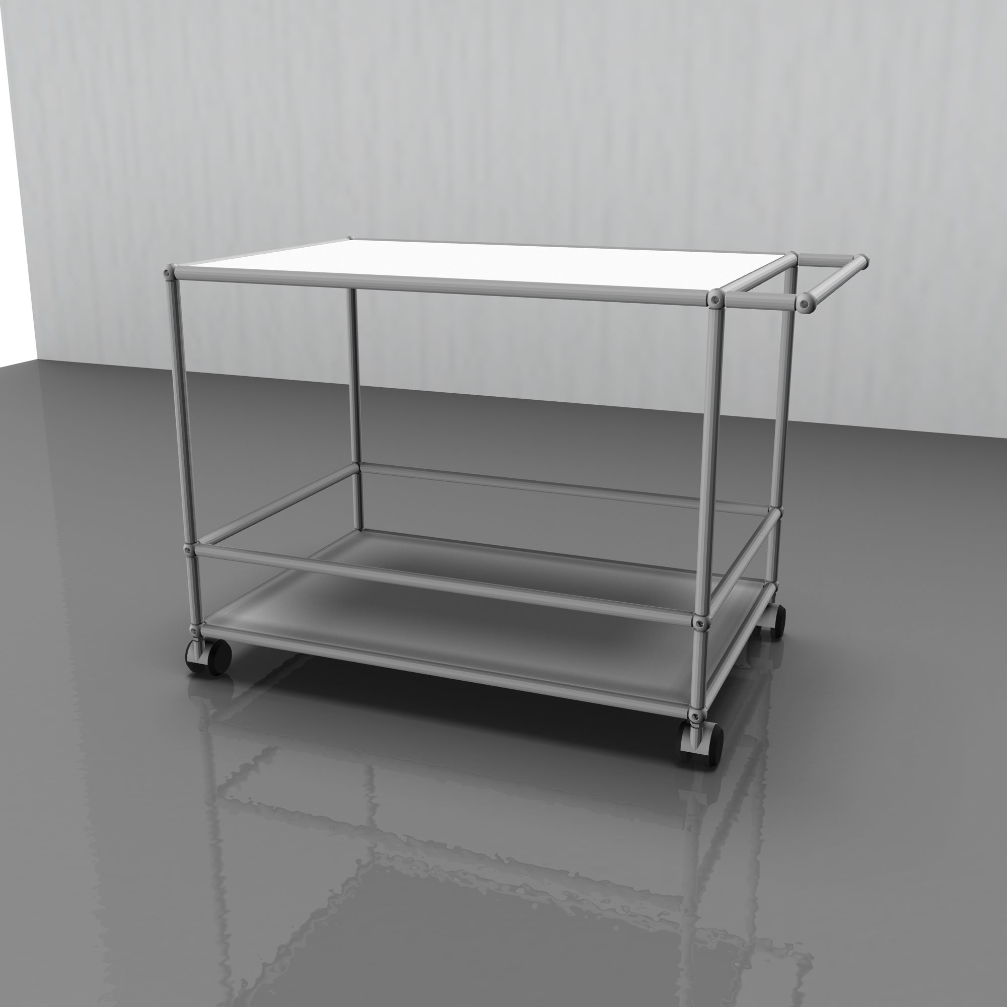 USM Haller Servierwagen / Barwagen – QUICK SHIP