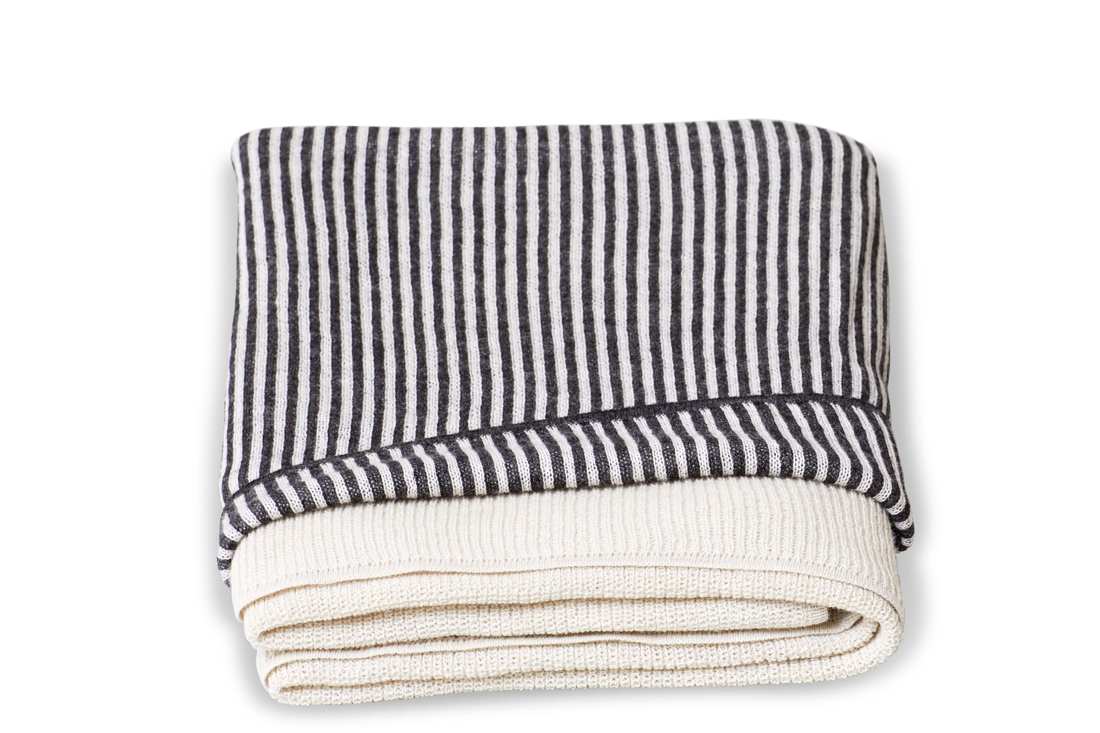 Aymara Decke 170x130 Rib Cream Form & Refine - AUSLAUFARTIKEL