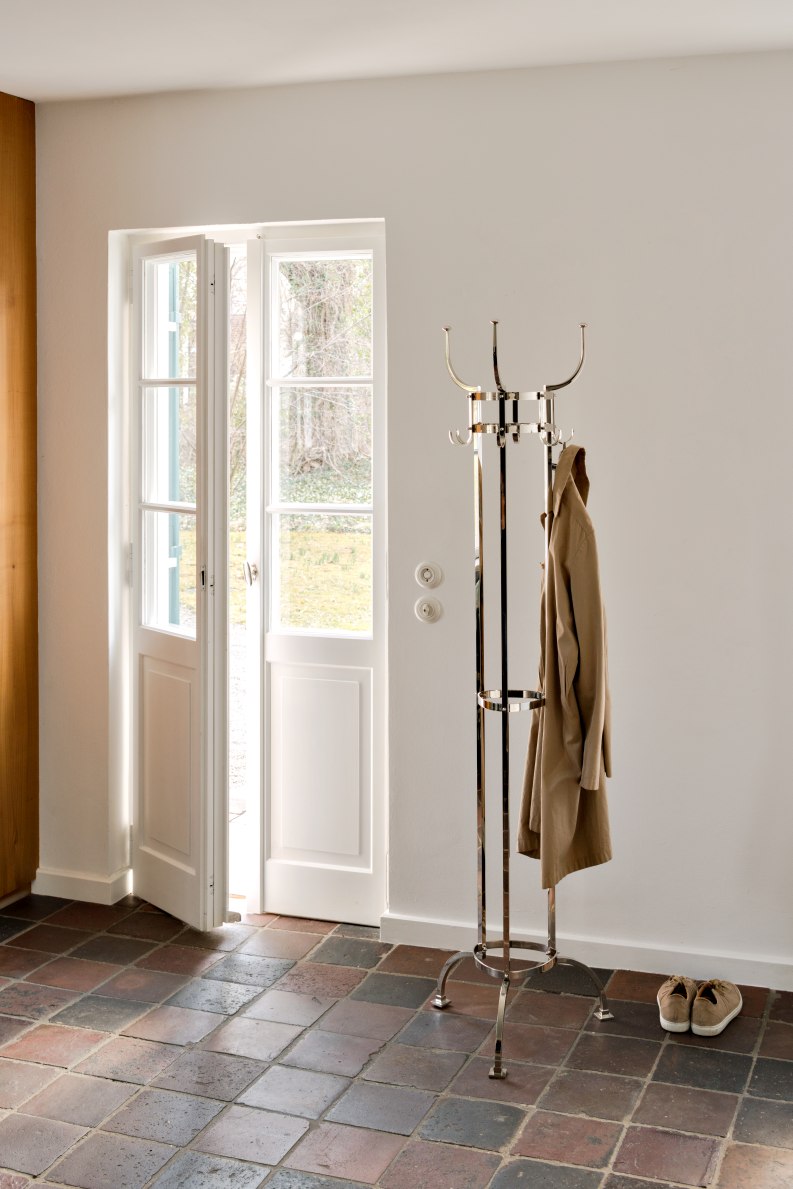 Nymphenburg Coat Stand Garderobenständer ClassiCon - QUICK SHIP Nickel