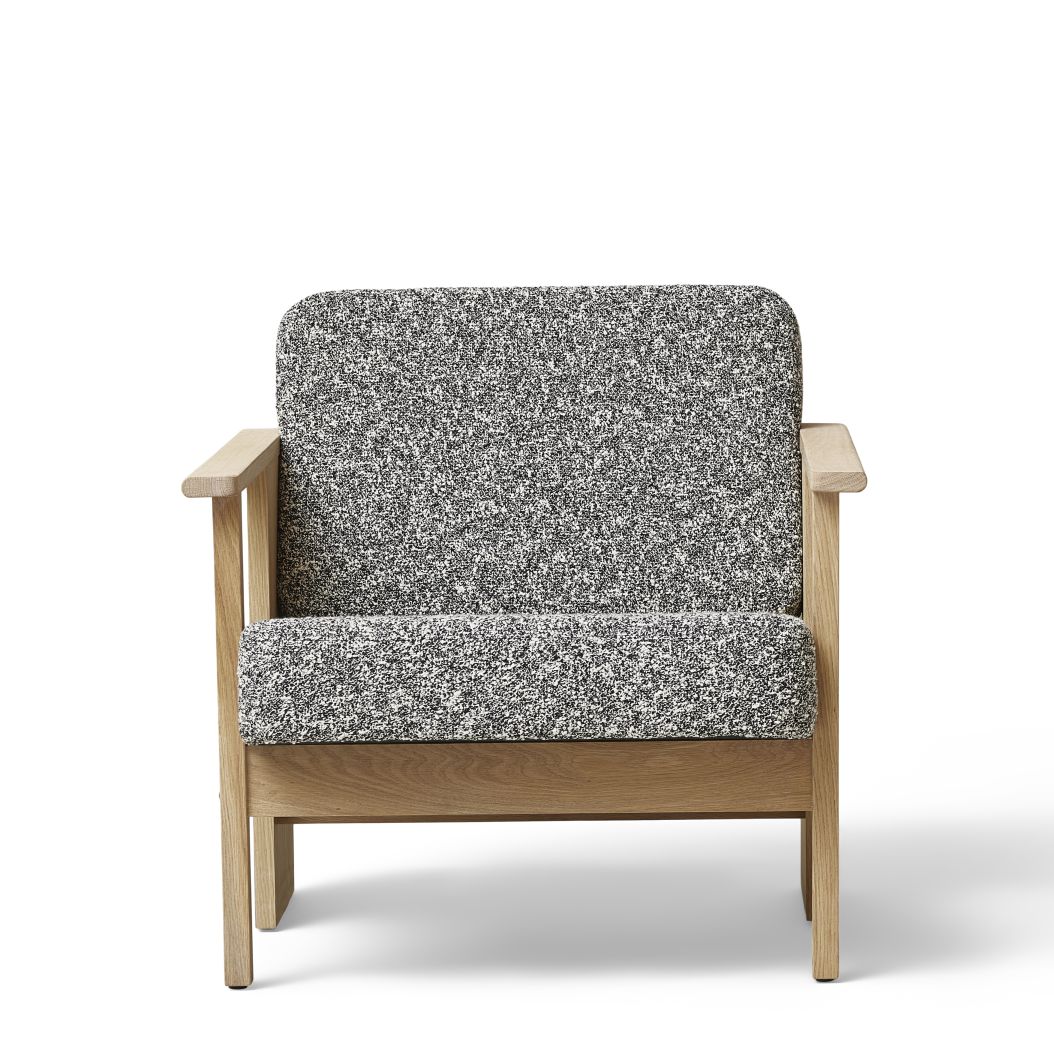 Block Lounge Sessel weiß geölt Form & Refine 