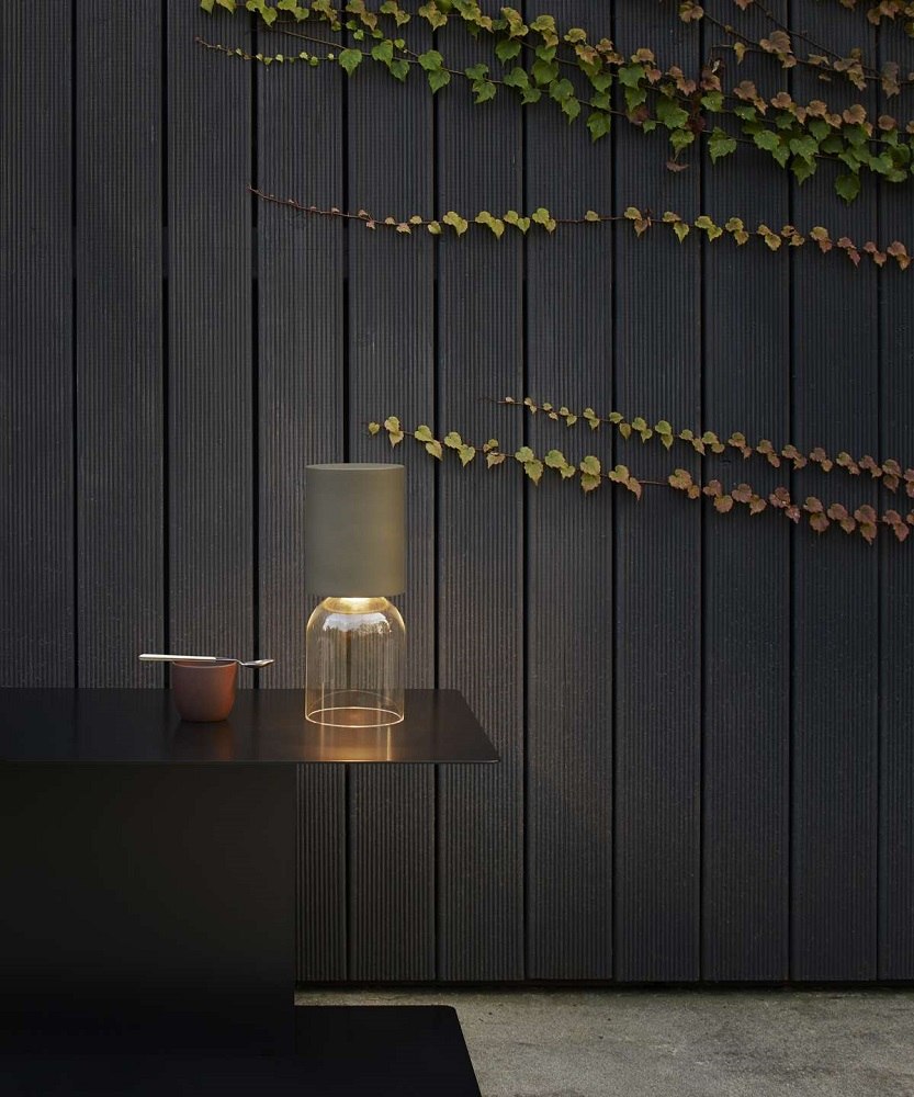 A02R1 NUI Mini Outdoor Akkuleuchte / Tischleuchte SAND Luceplan EINZELSTÜCK