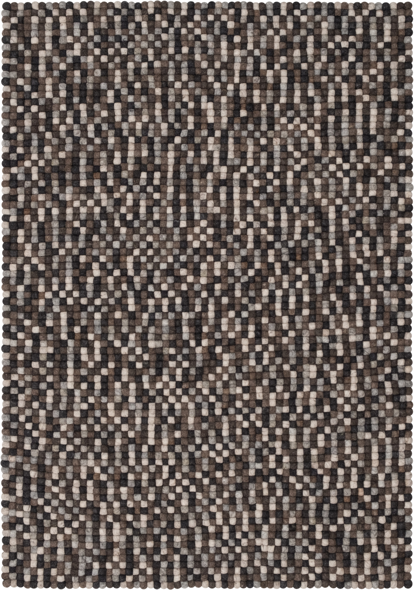 Filzkugel Teppich 160x230 cm Myfelt Nela
