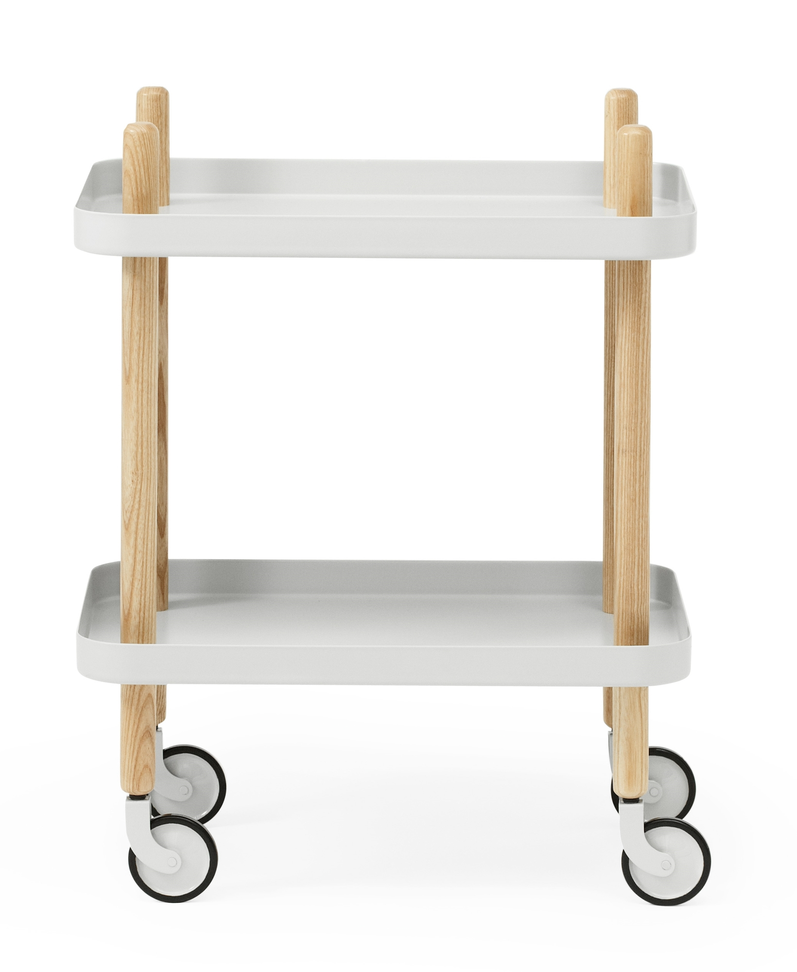 Block Table Servierwagen Normann Copenhagen Hell grau