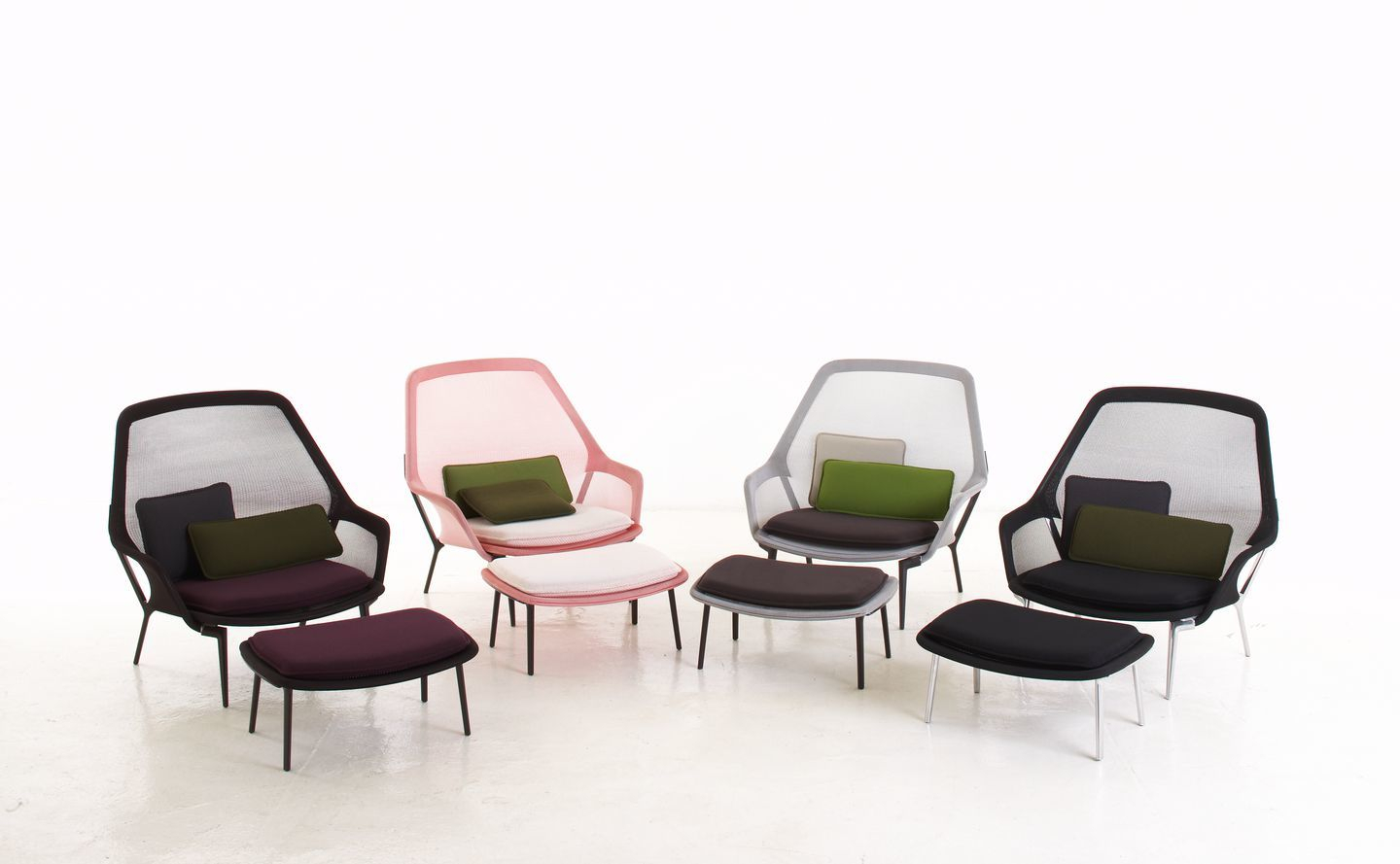 Slow Chair & Ottoman Sessel Vitra