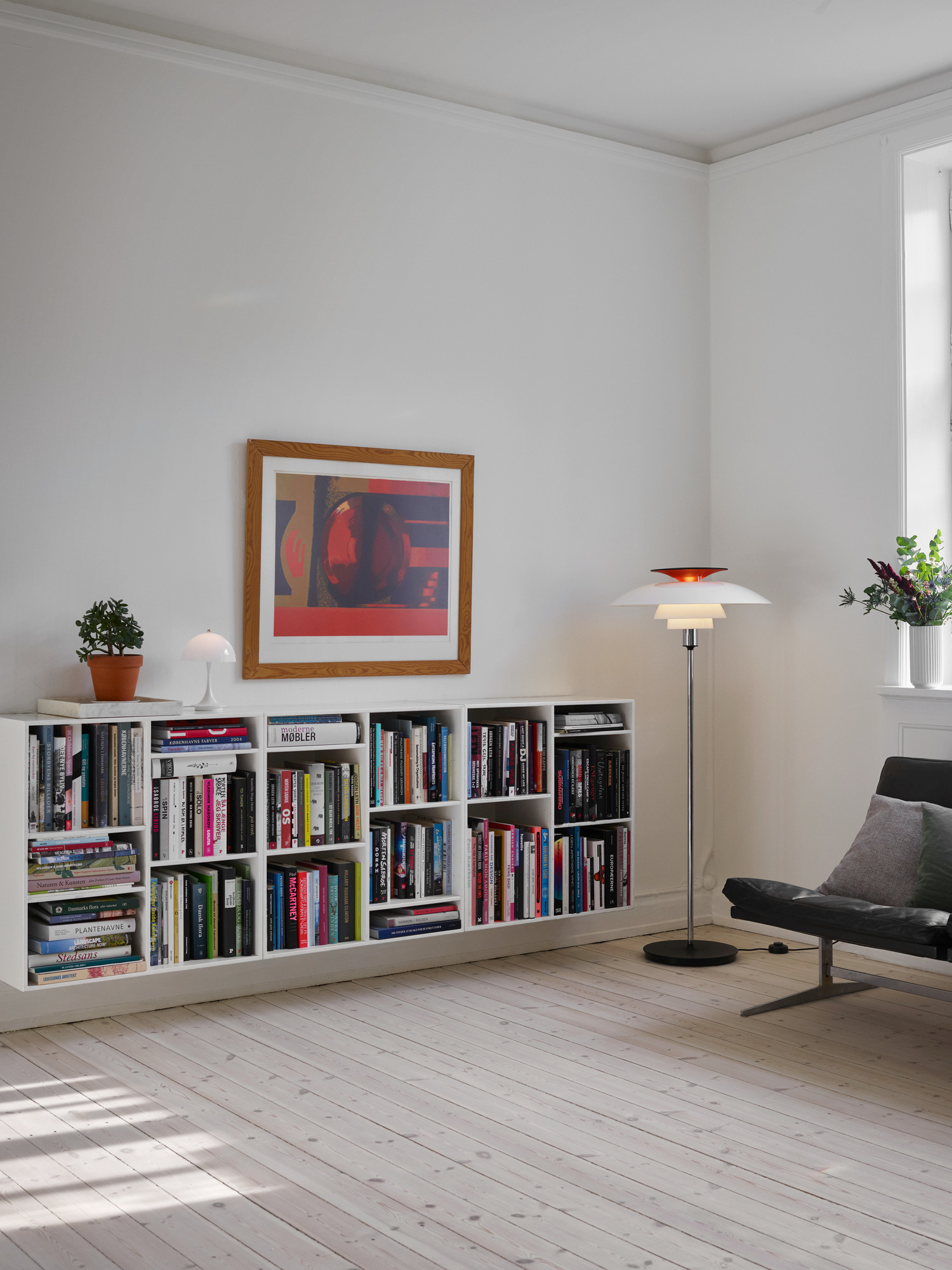 Panthella 160 Portable Akku LED-Tischleuchte Indoor/Outdoor Louis Poulsen Stahl Weiss EINZELSTÜCK