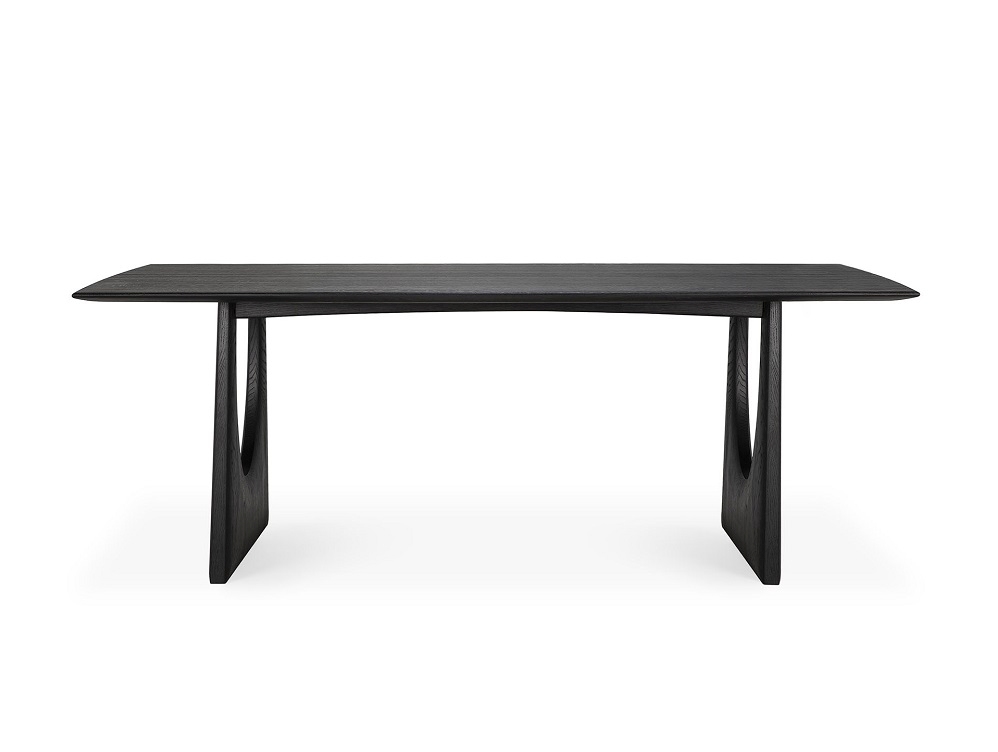 Geometric Dining table Esstisch Eiche schwarz Ethnicraft