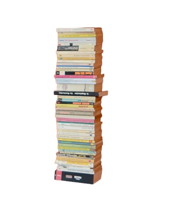 Booksbaum Einzel Wandregal Radius