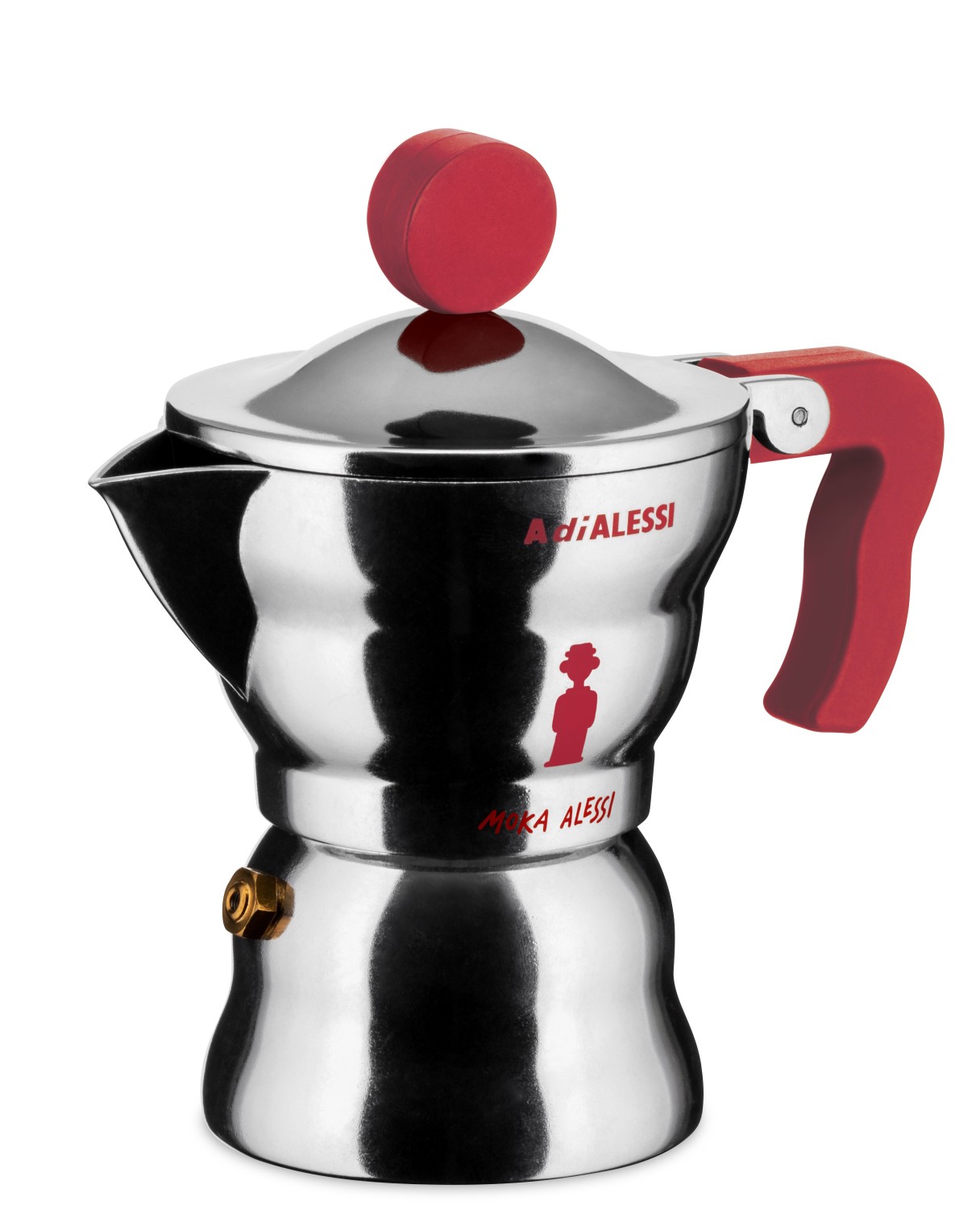 Moka Espressomaschine AAM33/1 R Alessi LIMITED EDITION