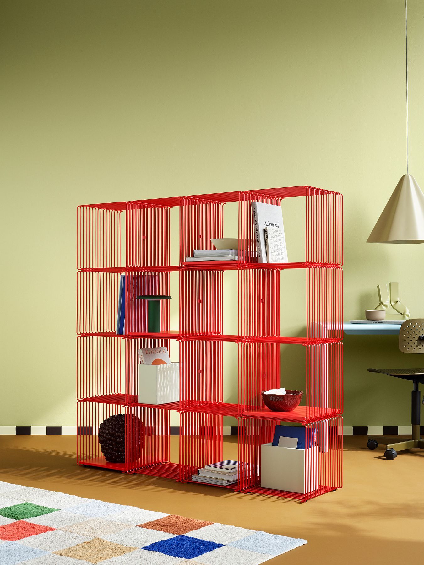 Panton Wire Cube Single Drahtregal Montana