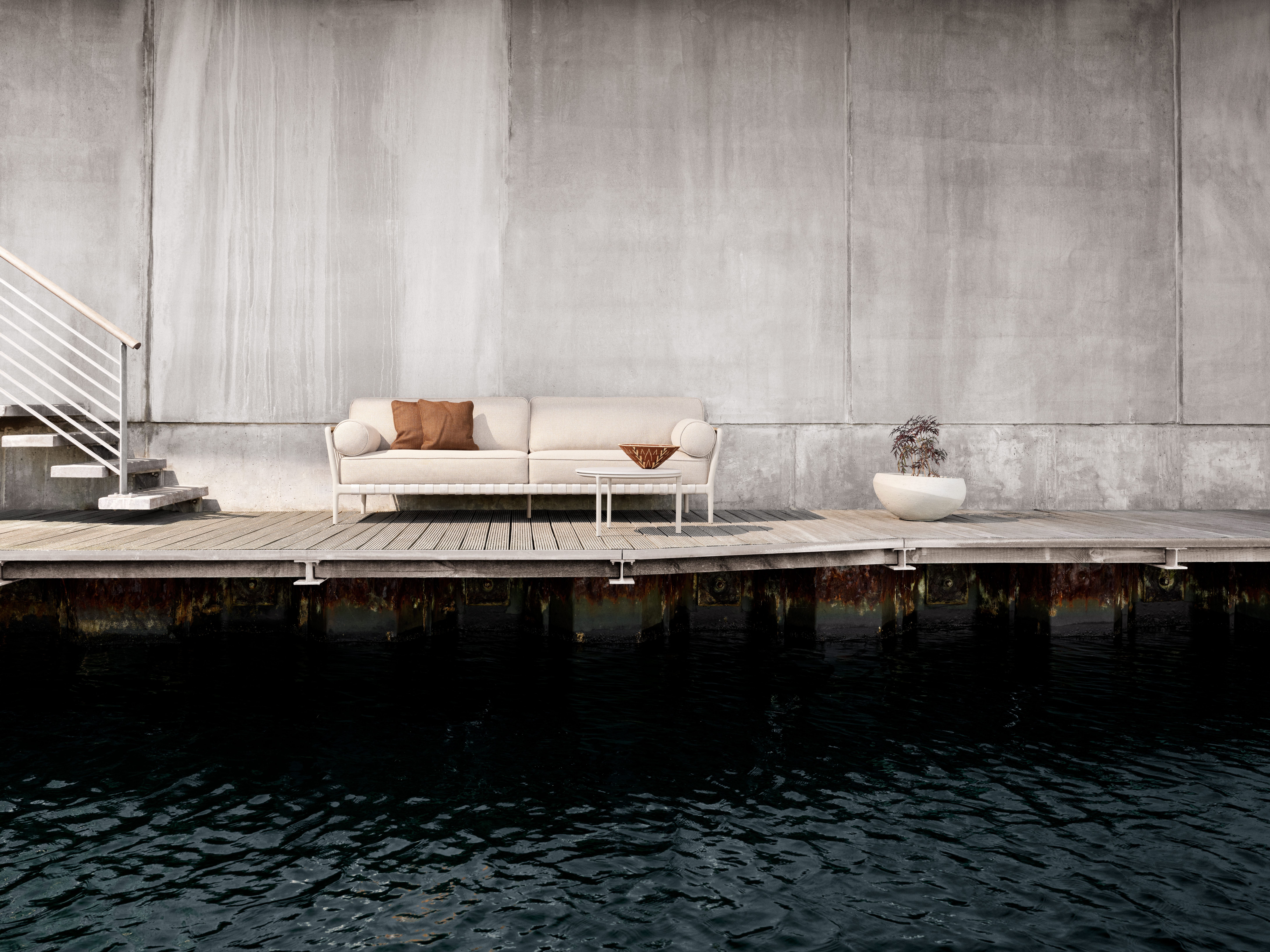 Open-Air Outdoor Sofa offenes Ende links Vipp