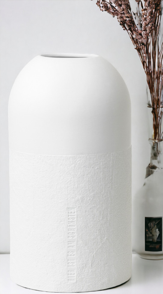 Formsprache Vase Hier ist es am Schönsten Räder