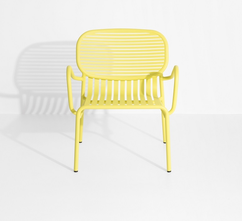 Week-End Garden Armchair Sessel Petite Friture Gelb