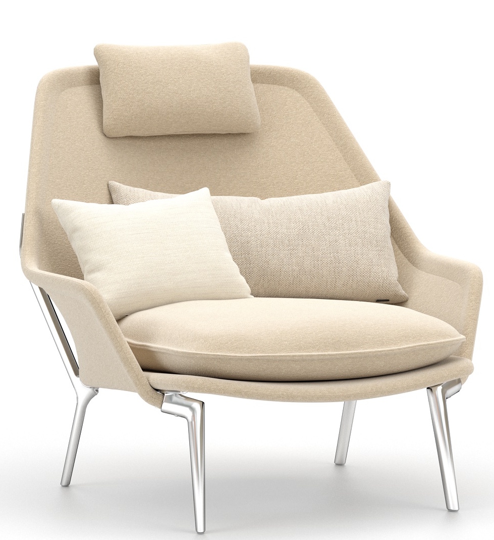 Slow Chair Sessel Stoff Vitra 