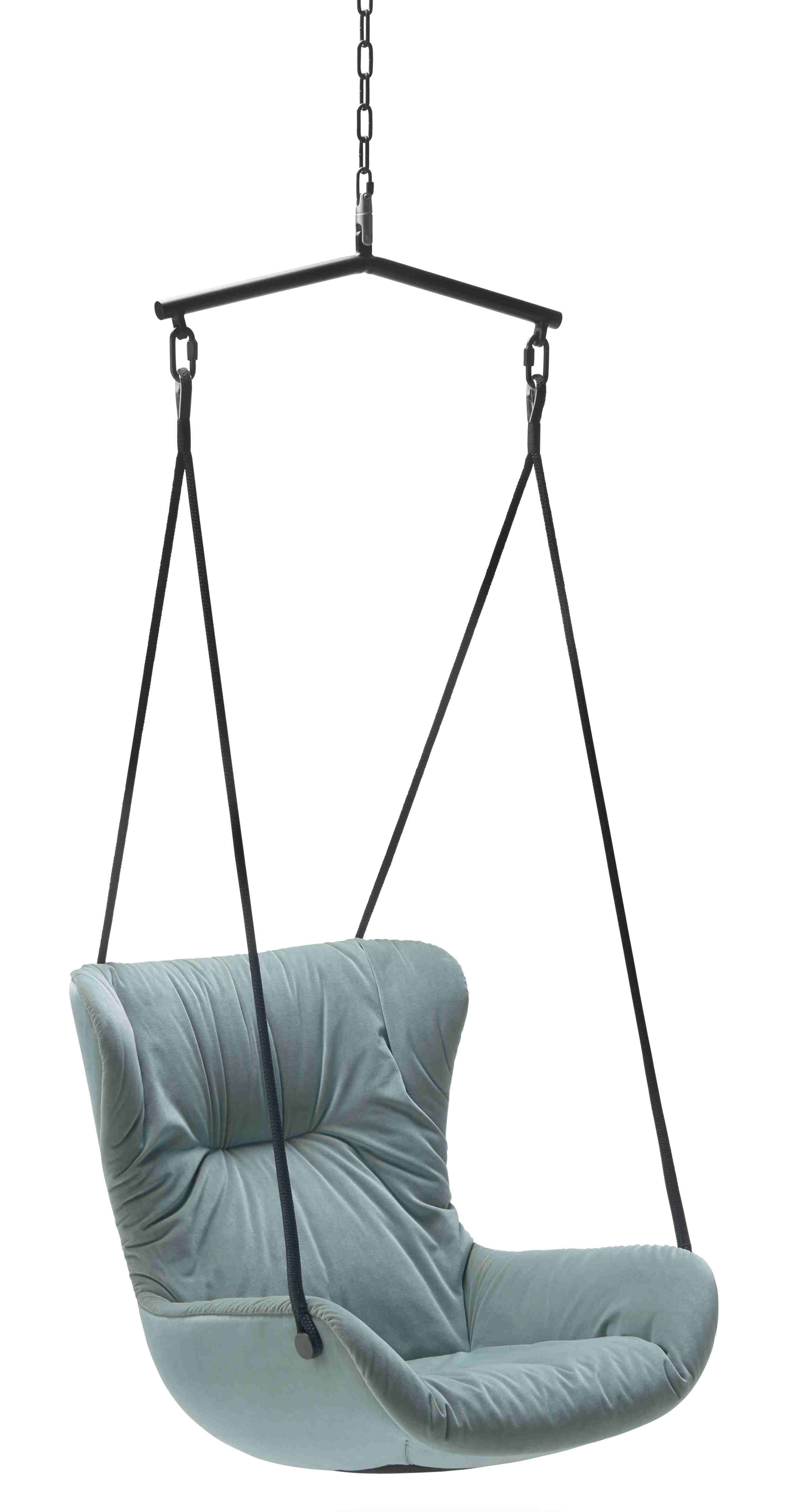 Leya Wingback Swingseat Schwingsessel Freifrau Manufaktur