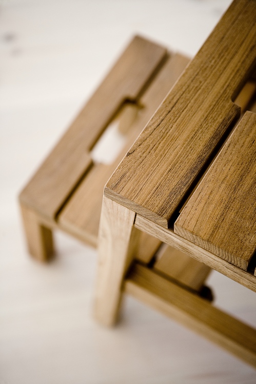 Dania Step Ladder Trittleiter Skagerak by Fritz Hansen