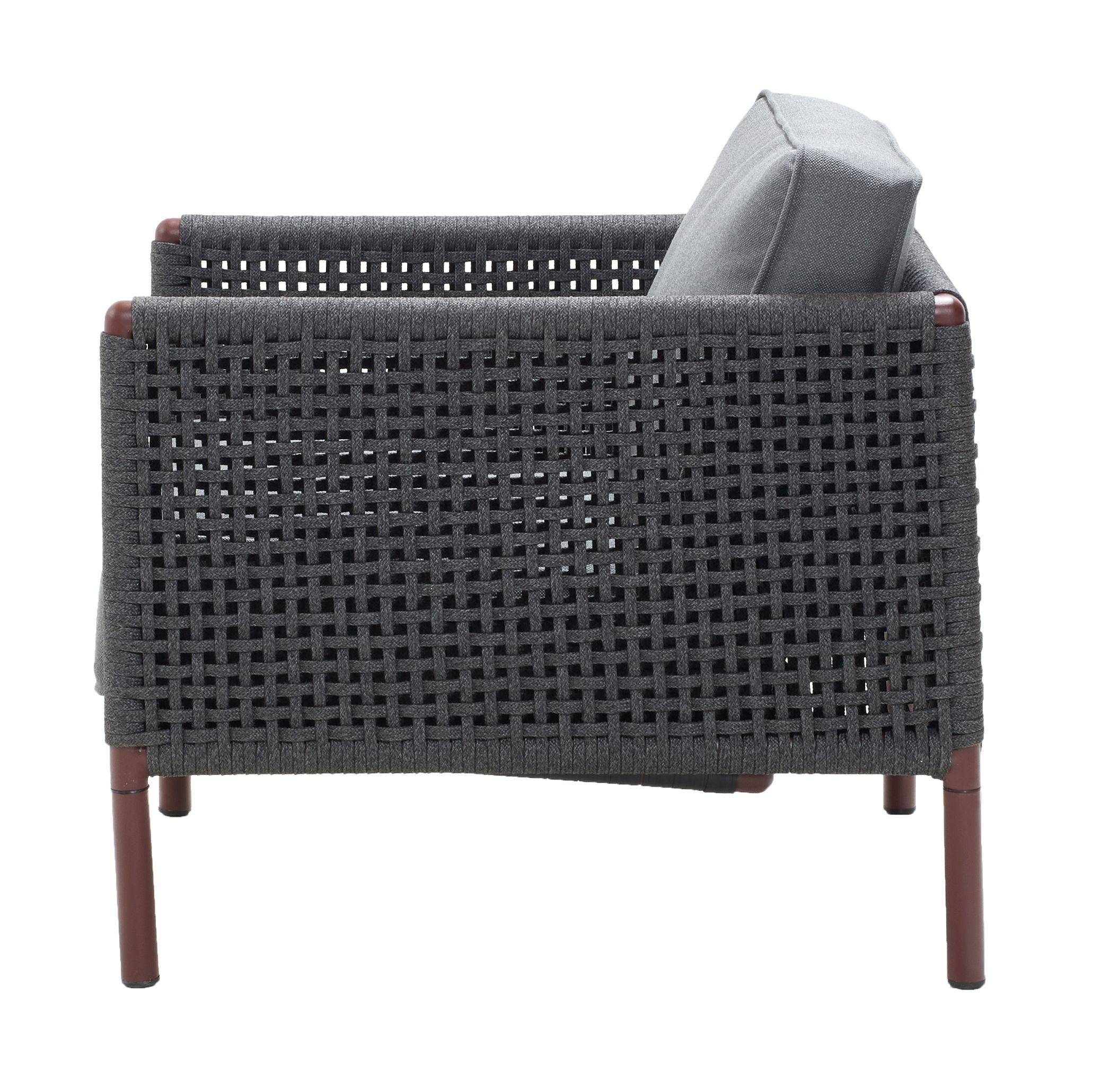 Encore Loungesessel Bordeaux inkl. AirTouch Kissen Cane-Line