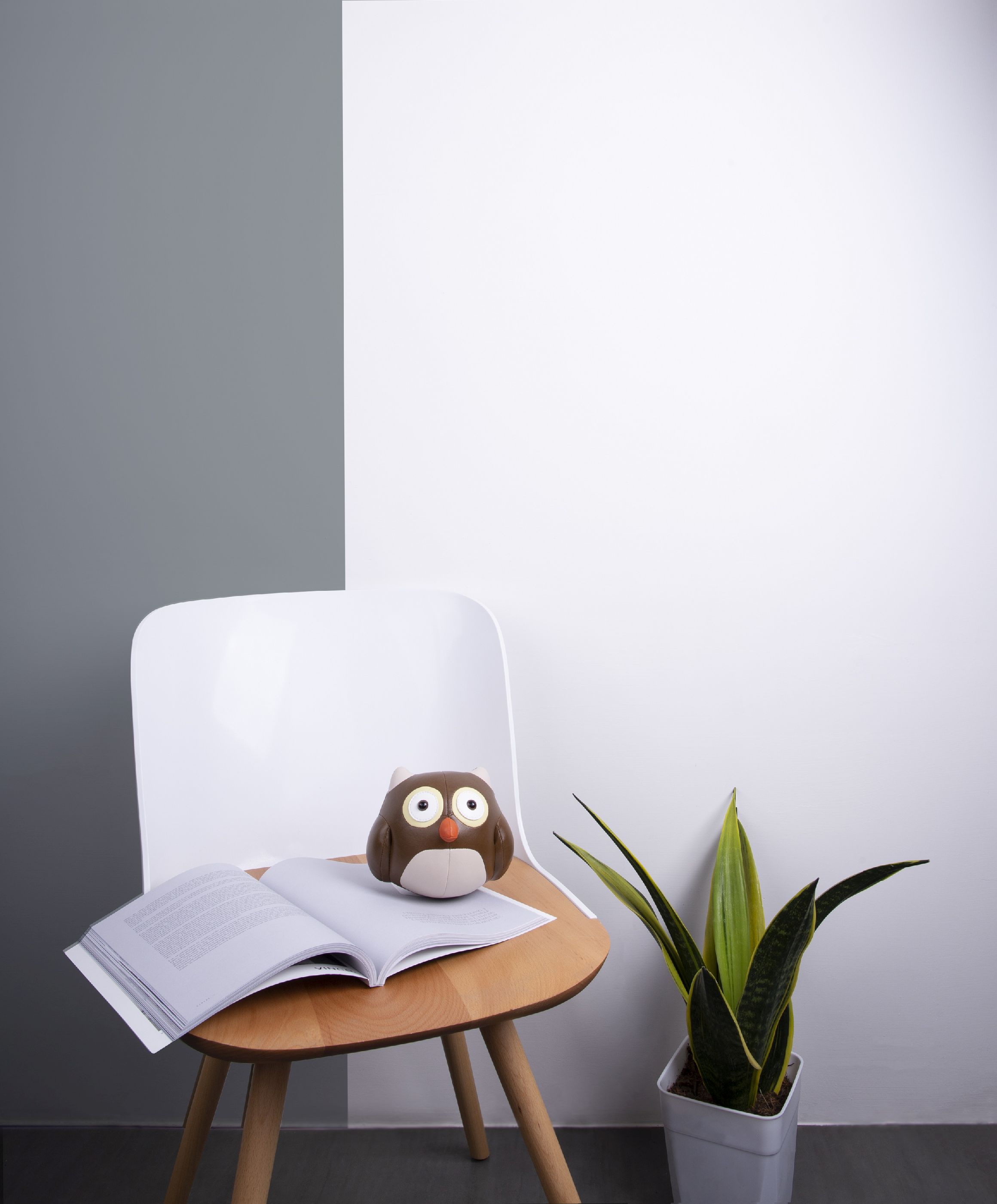 Buchstütze Owl / Eule Züny