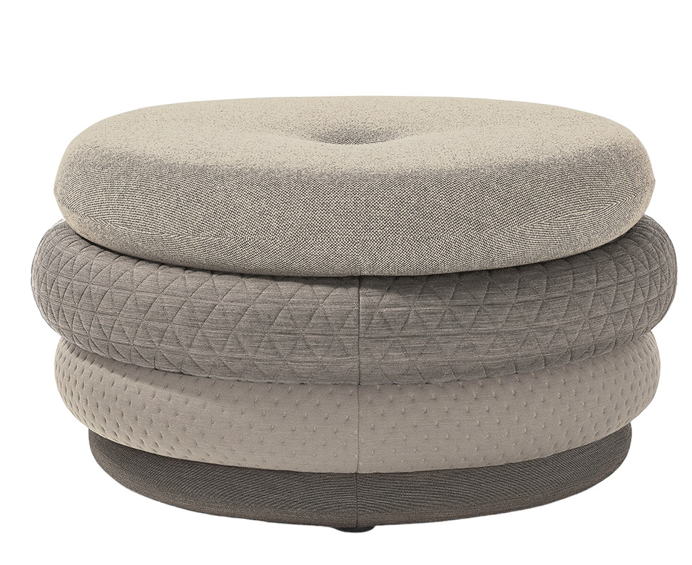 Fat Tom Pouf Lounge - Hocker ohne Beine Richard Lampert Beige