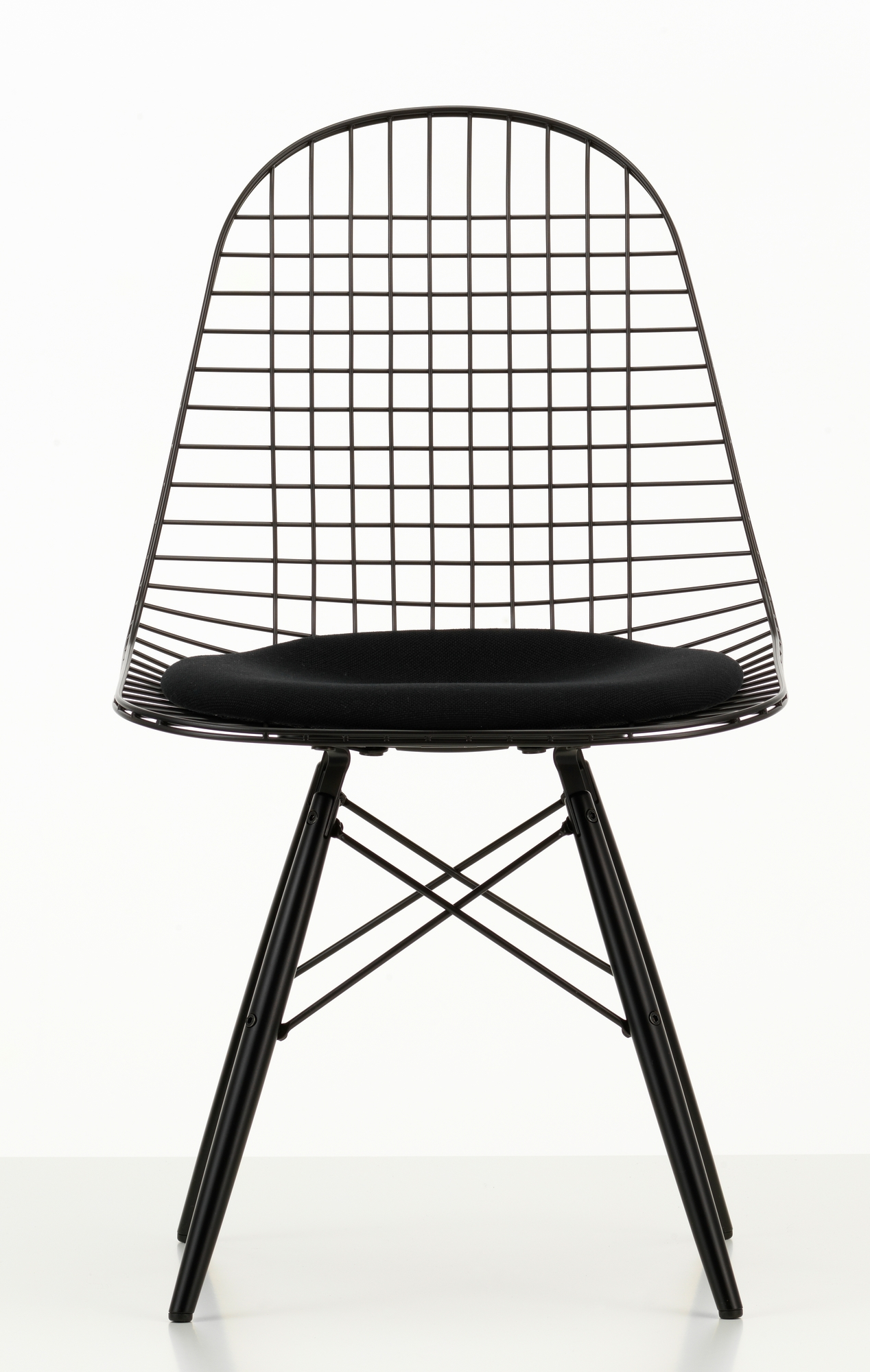 DKW-5 Wire Chair Stuhl mit Sitzkissen Vitra