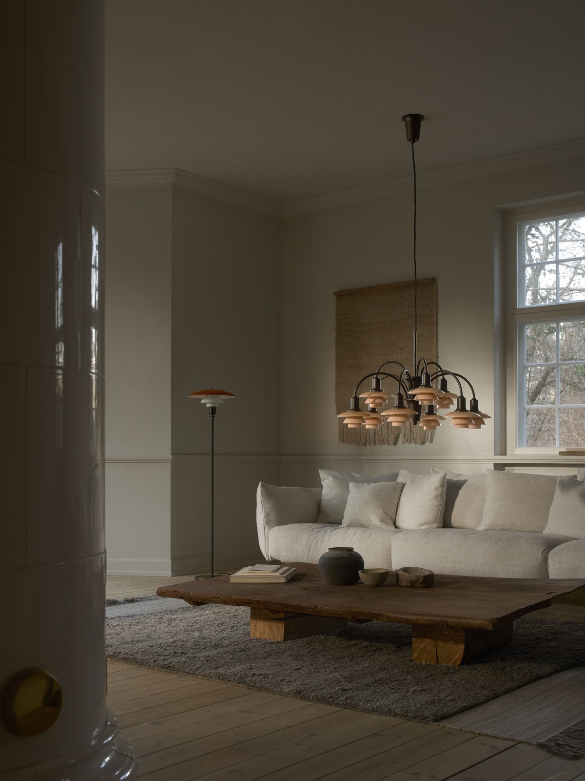 PH 3½-2½ Floor lamp Stehleuchte Amber CENTENARY EDITION Louis Poulsen