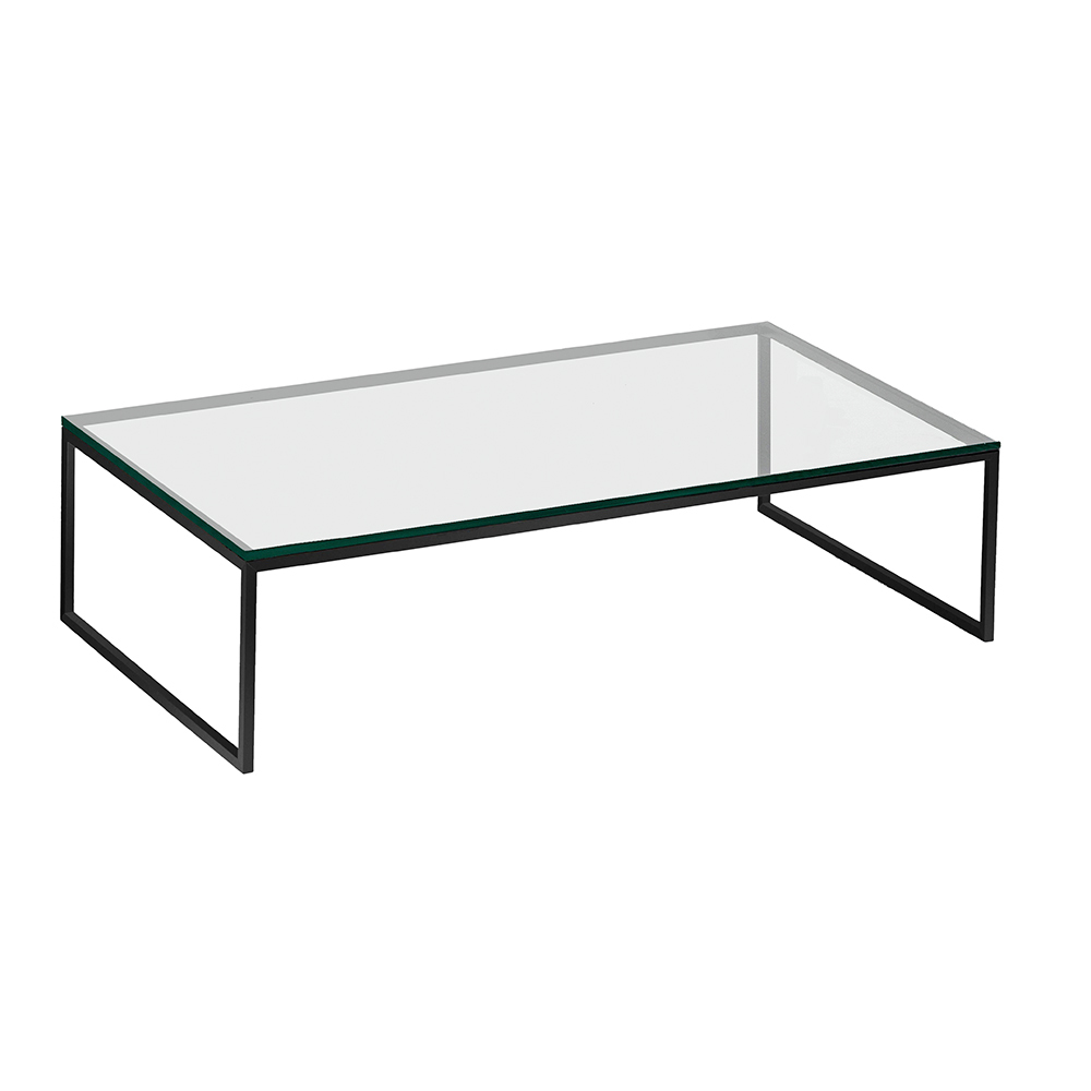 Less H 5/2 Glas ESG klar Couchtisch Hans Hansen