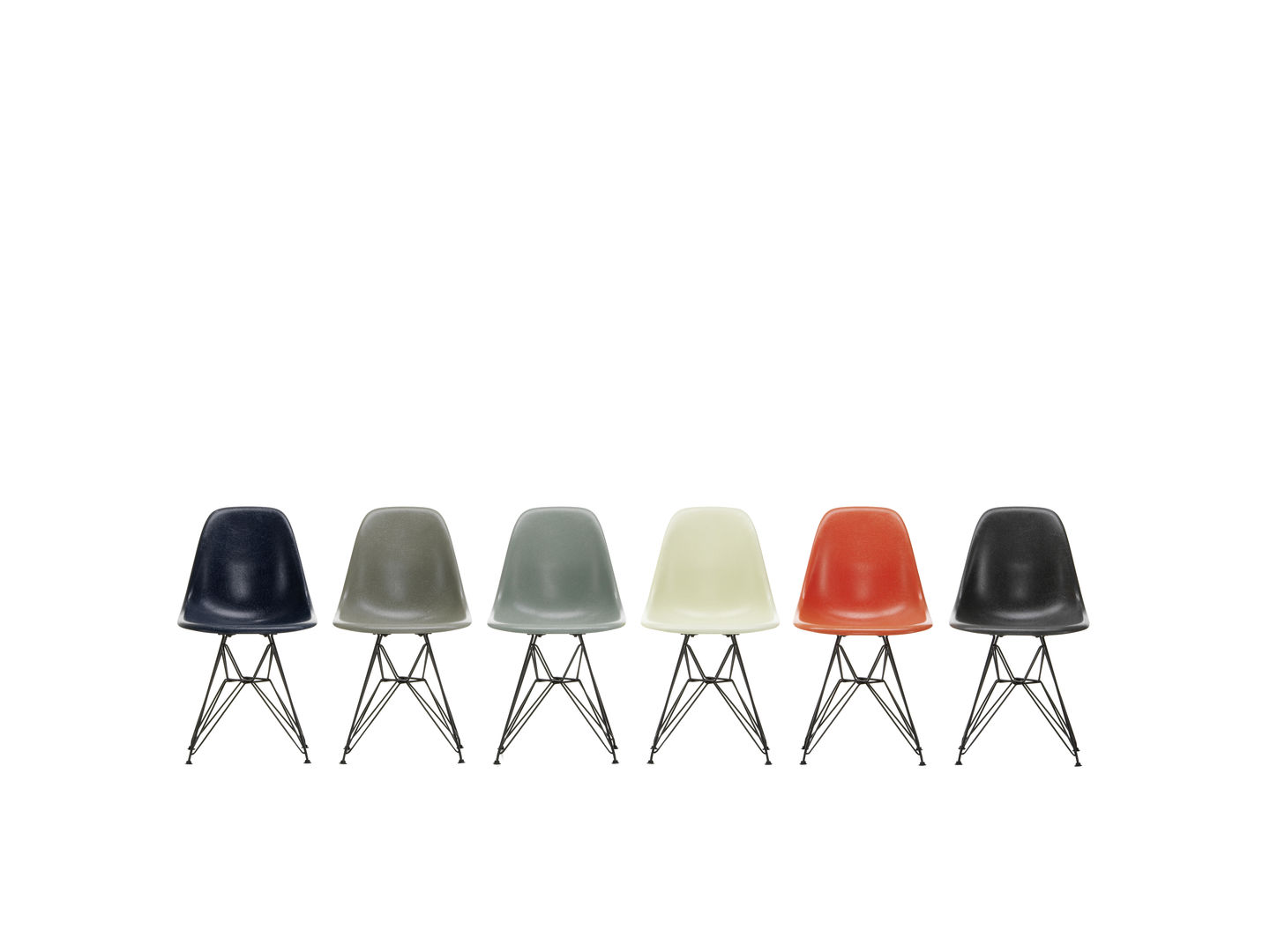 Eames Fiberglass Chair DSR Stuhl Vitra