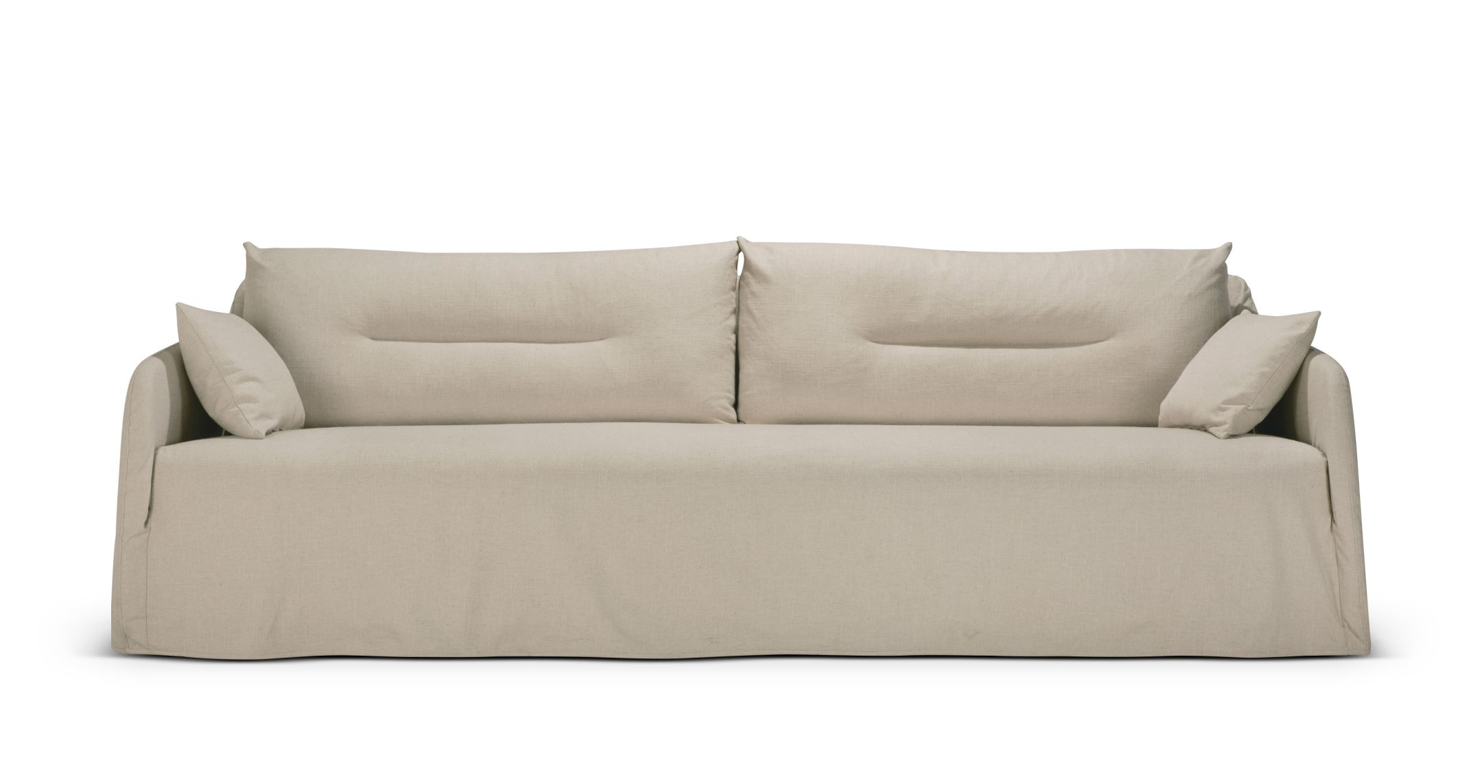 Weave 3-Sitzer Sofa Bone Ethnicraft