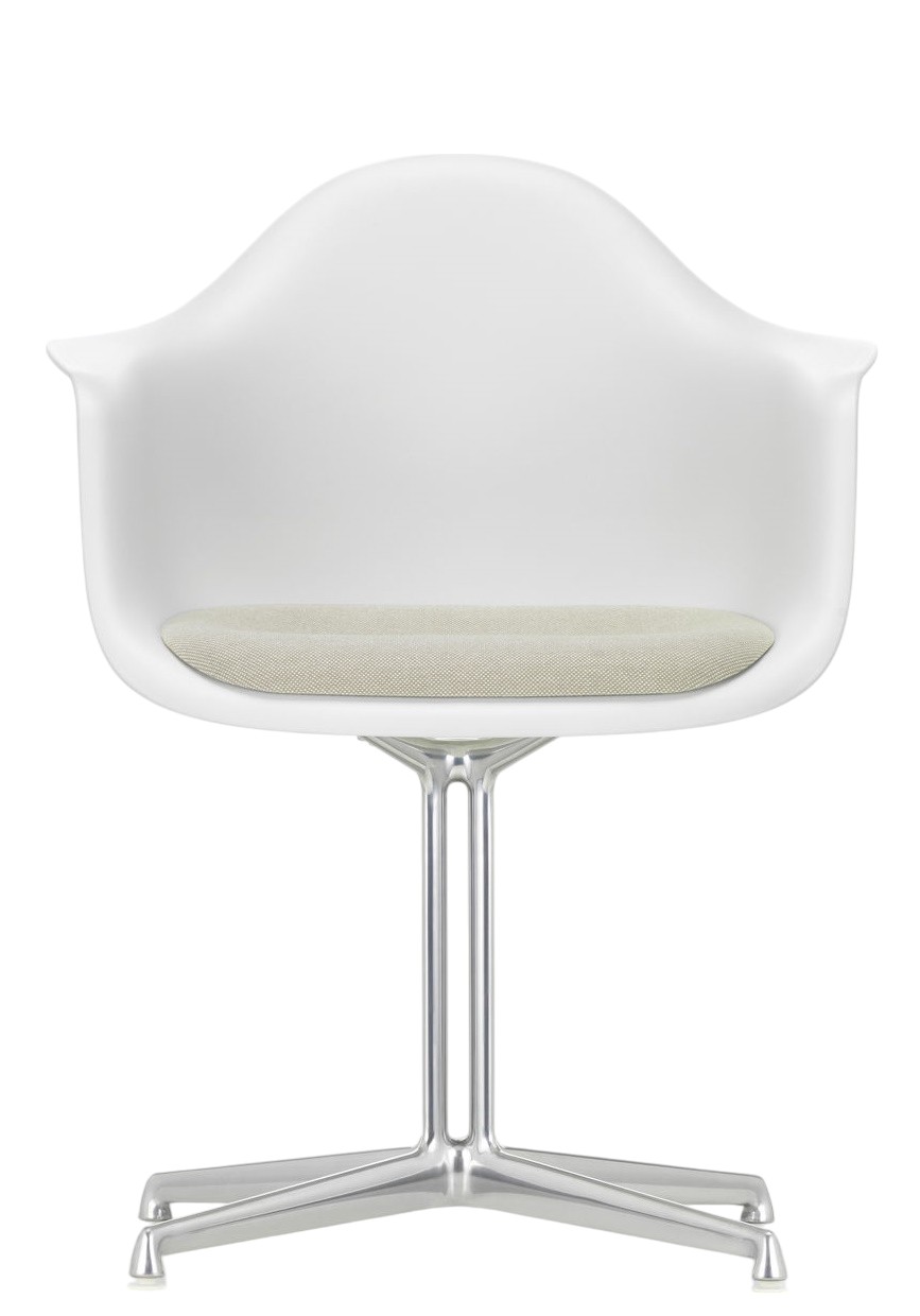 Eames Plastic Arm Chair DAL mit Sitzpolster Vitra