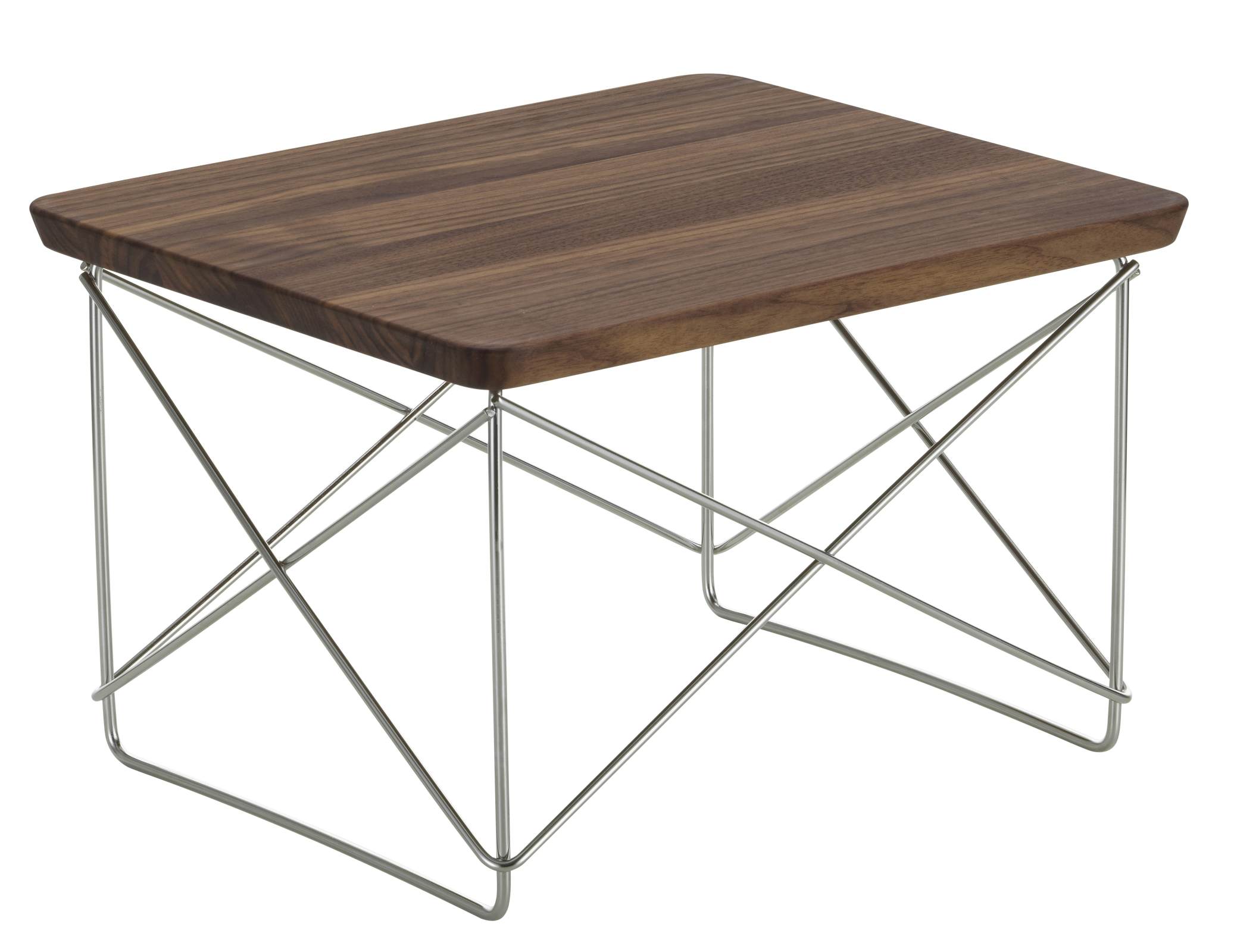 Occasional Table LTR Beistelltisch Nussbaum dunkel Vitra NEUE VERSION  