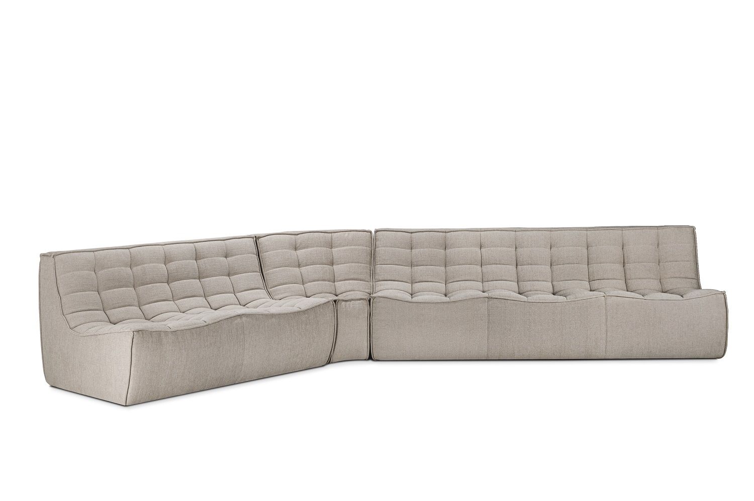 N701 Modulsofa 45° runde Ecke Ethnicraft
