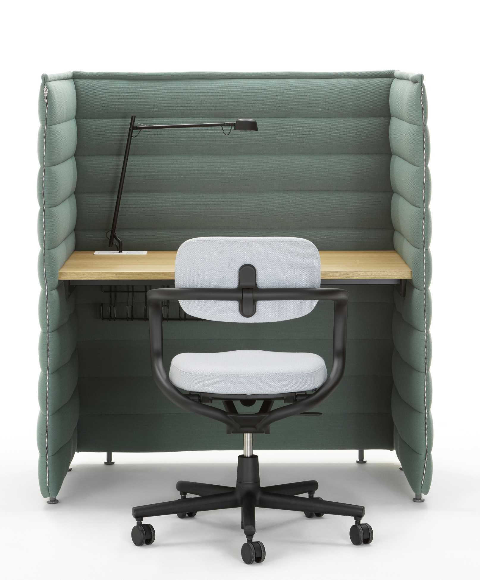 Alcove Plus Desk Medium Schreibtisch Vitra