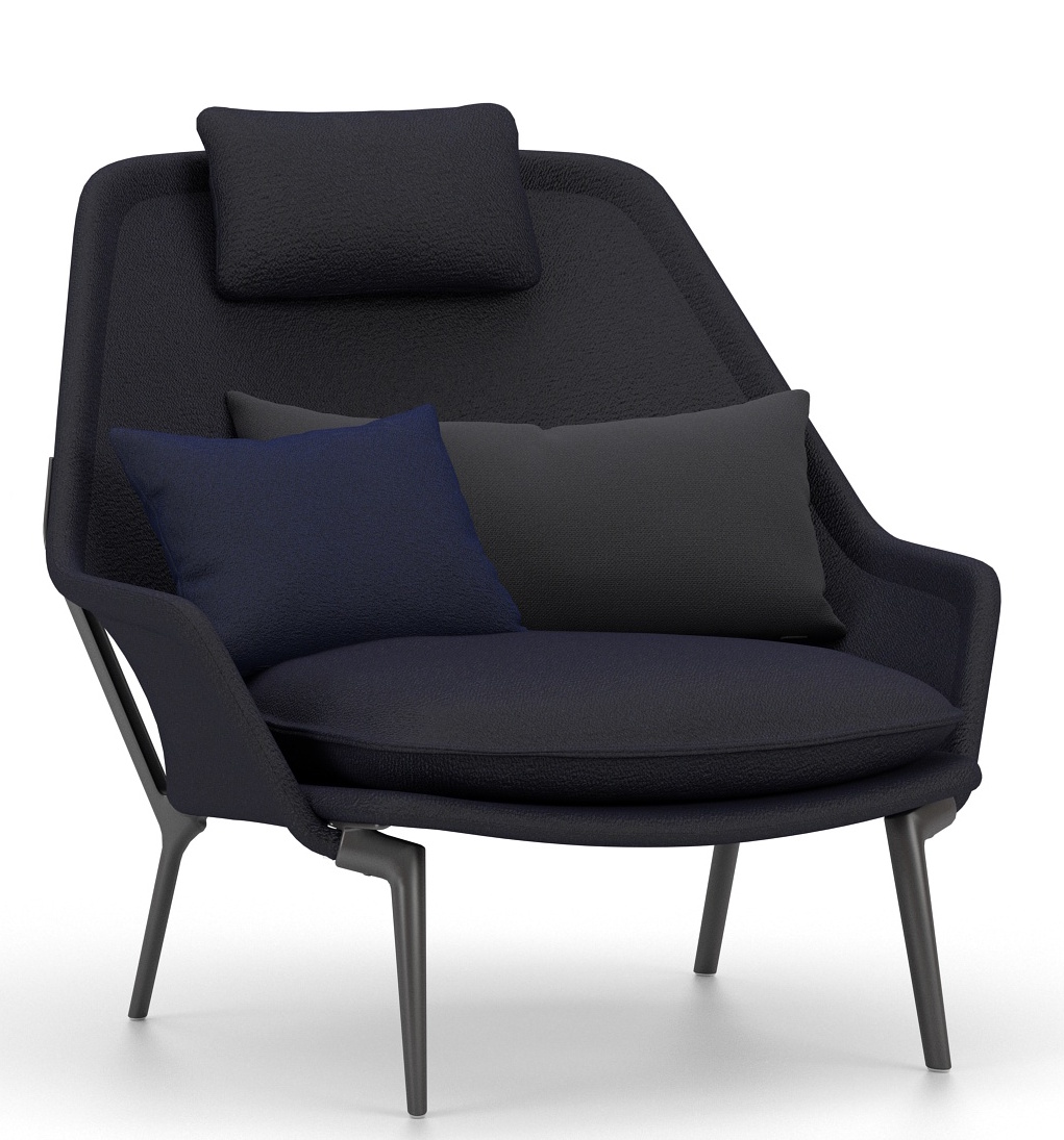Slow Chair Sessel Stoff Vitra 