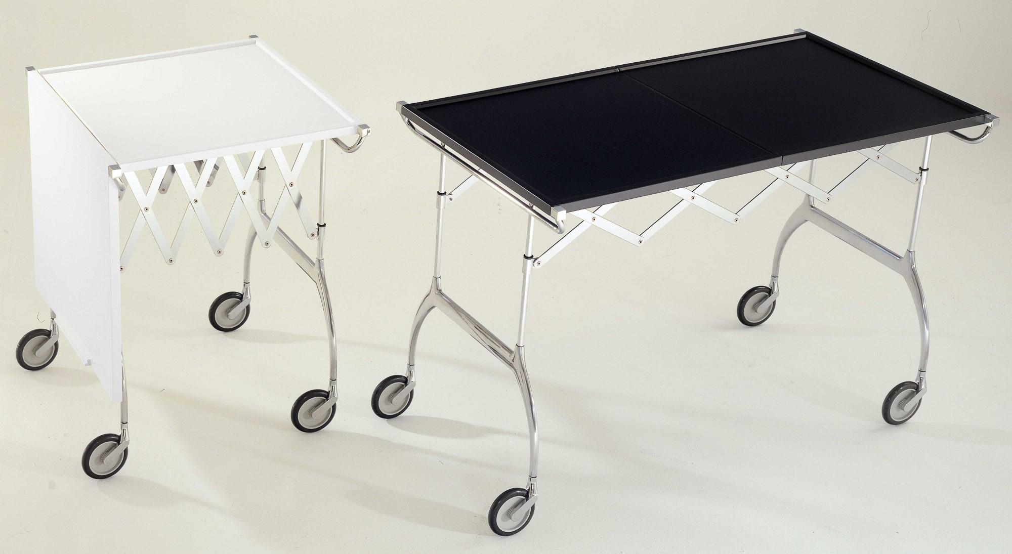 Battista Rollwagen Kartell-schwarz