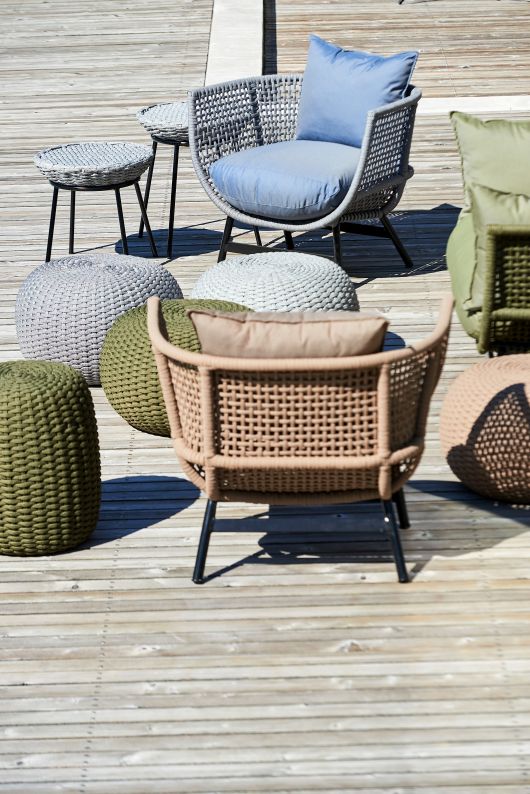 Suka Lounge Sessel Outdoor Jan Kurtz Taupe Suka Lounge Sessel Outdoor Jan Kurtz Taupe