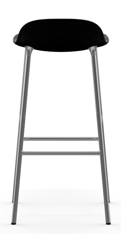 Form Barstool Barhocker H 75 cm Stahl Gepolstert Normann Copenhagen