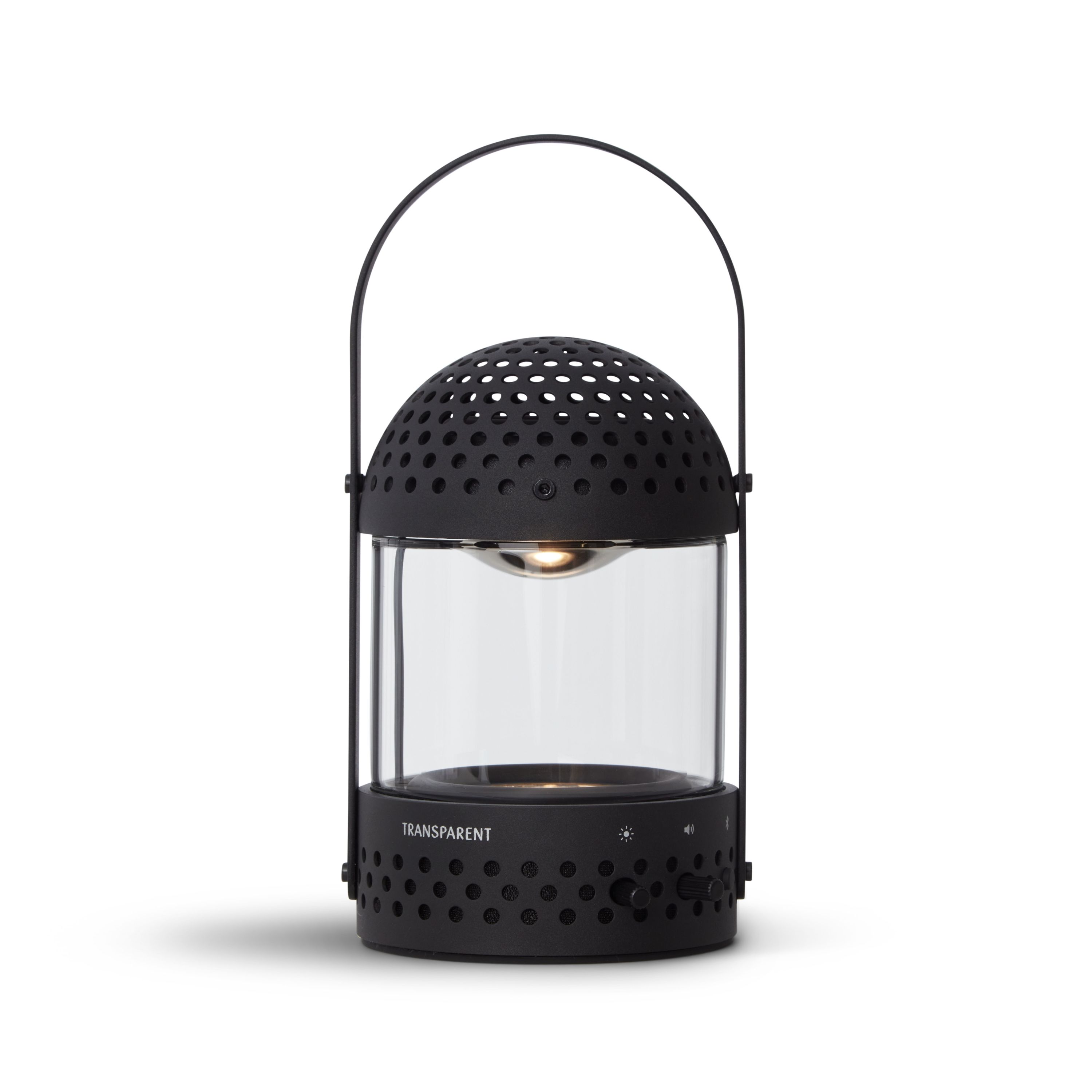 Leichter Lautsprecher Transparent schwarz