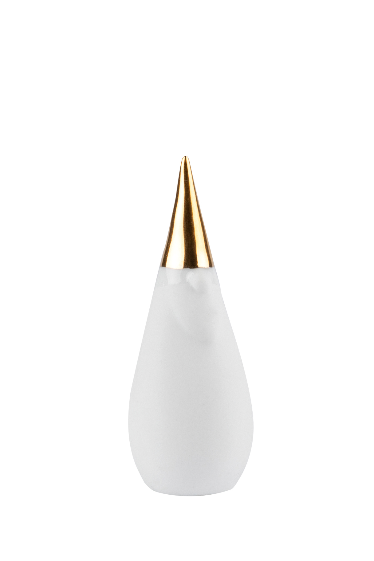 Living Porzellangeschichten Figuren Set Santa gold Räder EINZELSTÜCK