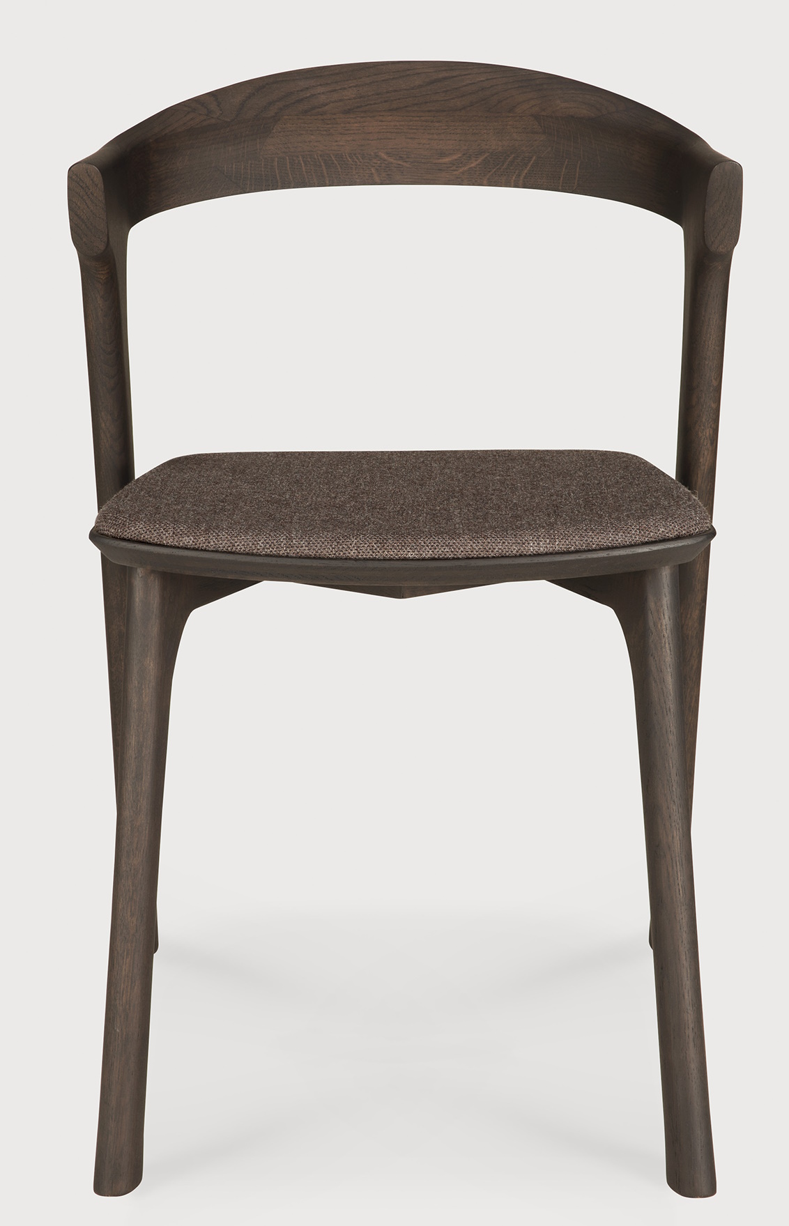Bok Stuhl Eiche braun / Stoff Warm braun Ethnicraft