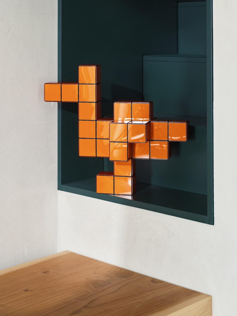 Panton Cubes Duck Duoton Skulptur / Tierfigur Vitra