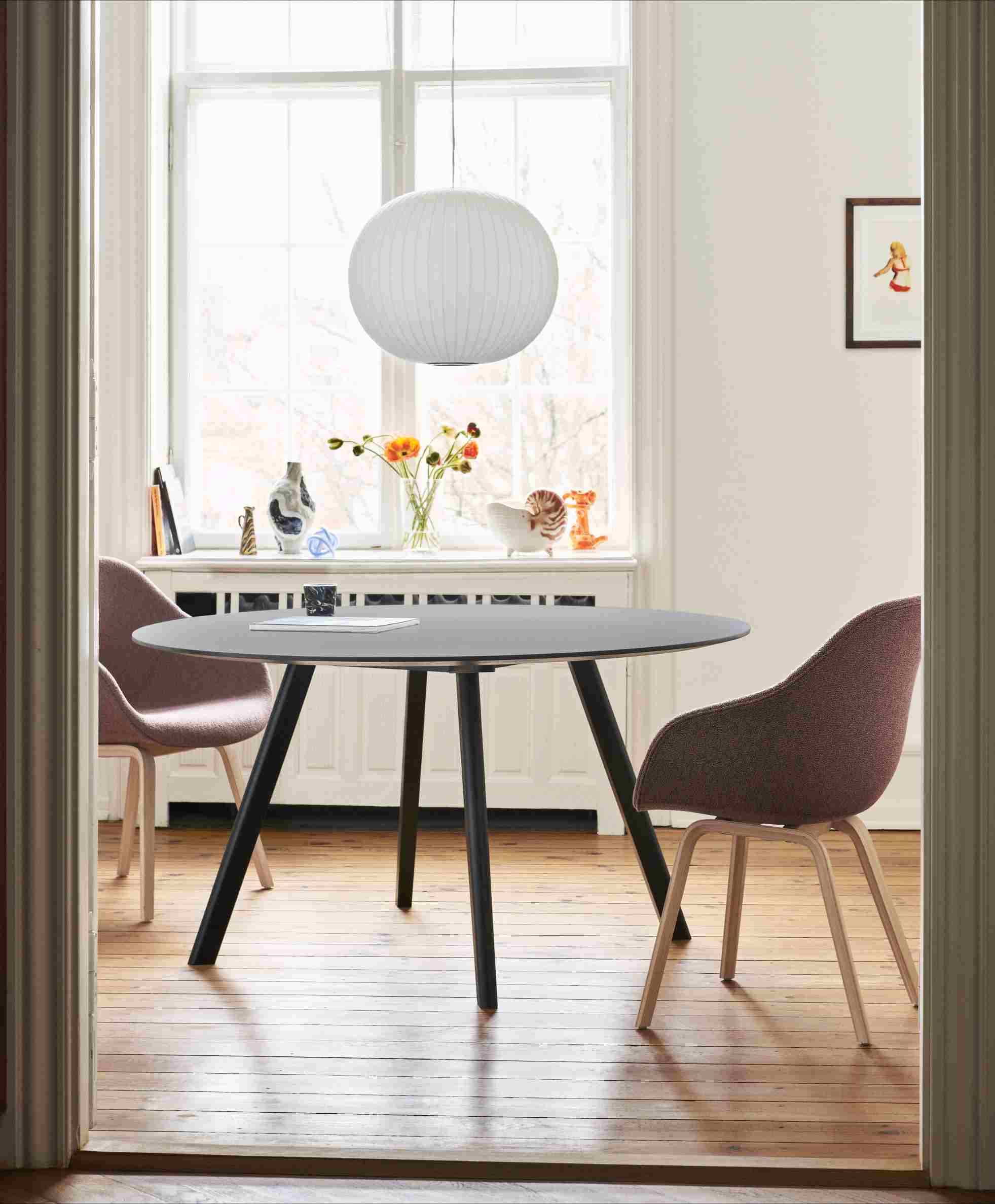 Copenhague Table CPH 25 Tisch rund  Ø 120 cm Hay 