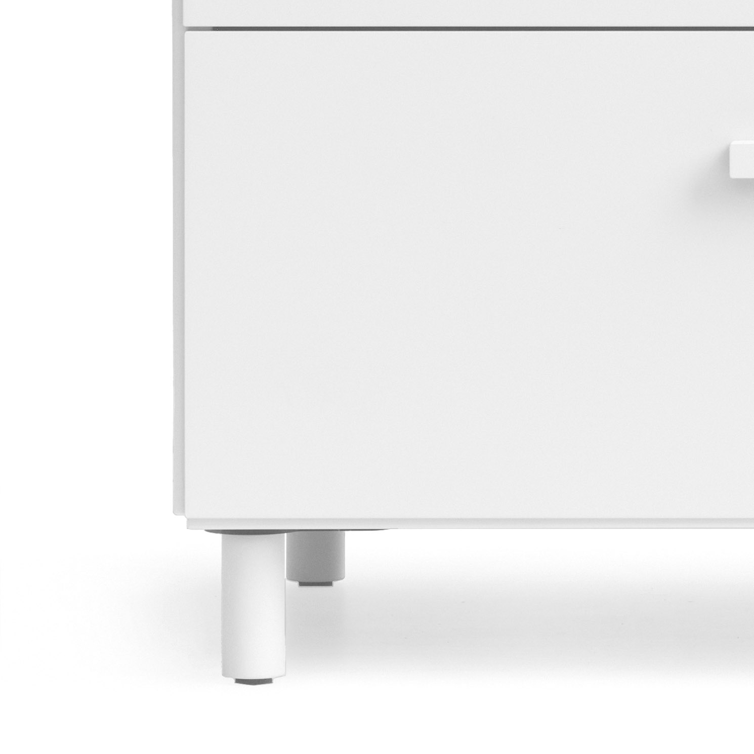 Relief Beine 4er Set für Kommode weiß String Furniture