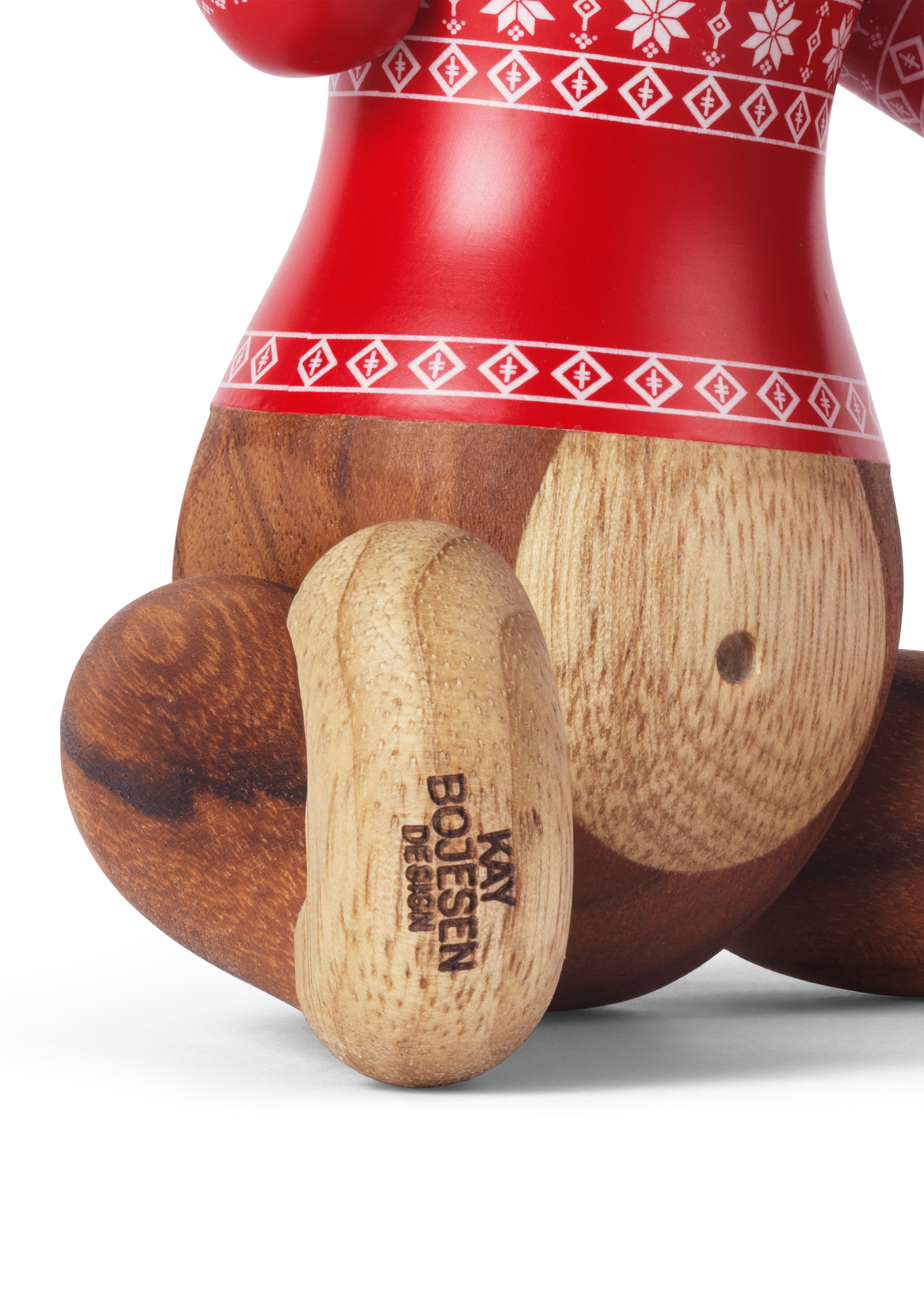 Christmas Jumper Affe 2024 klein Holzfigur Kay Bojesen
