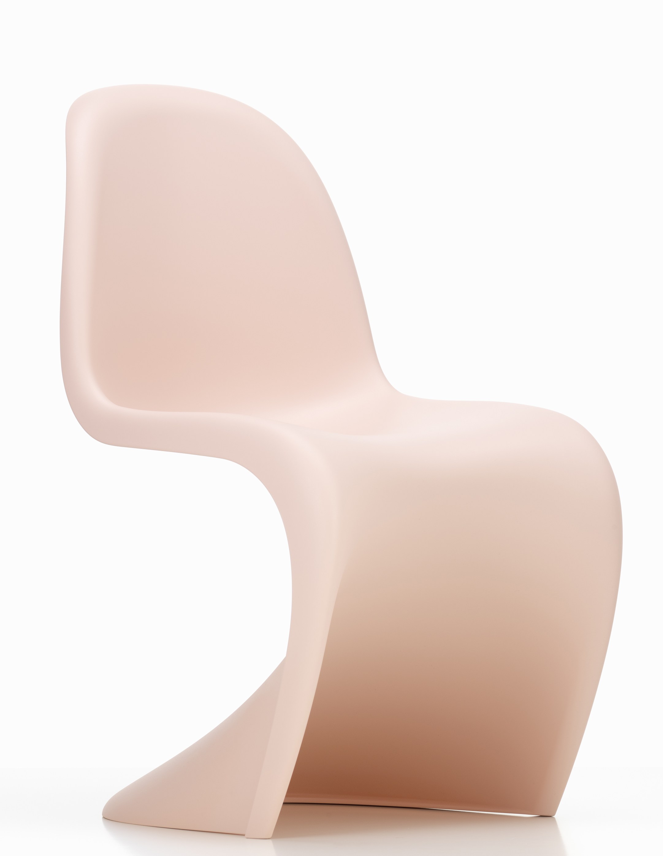 Panton Chair Kunststoff Stuhl Vitra Zartrosé NEUE HÖHE