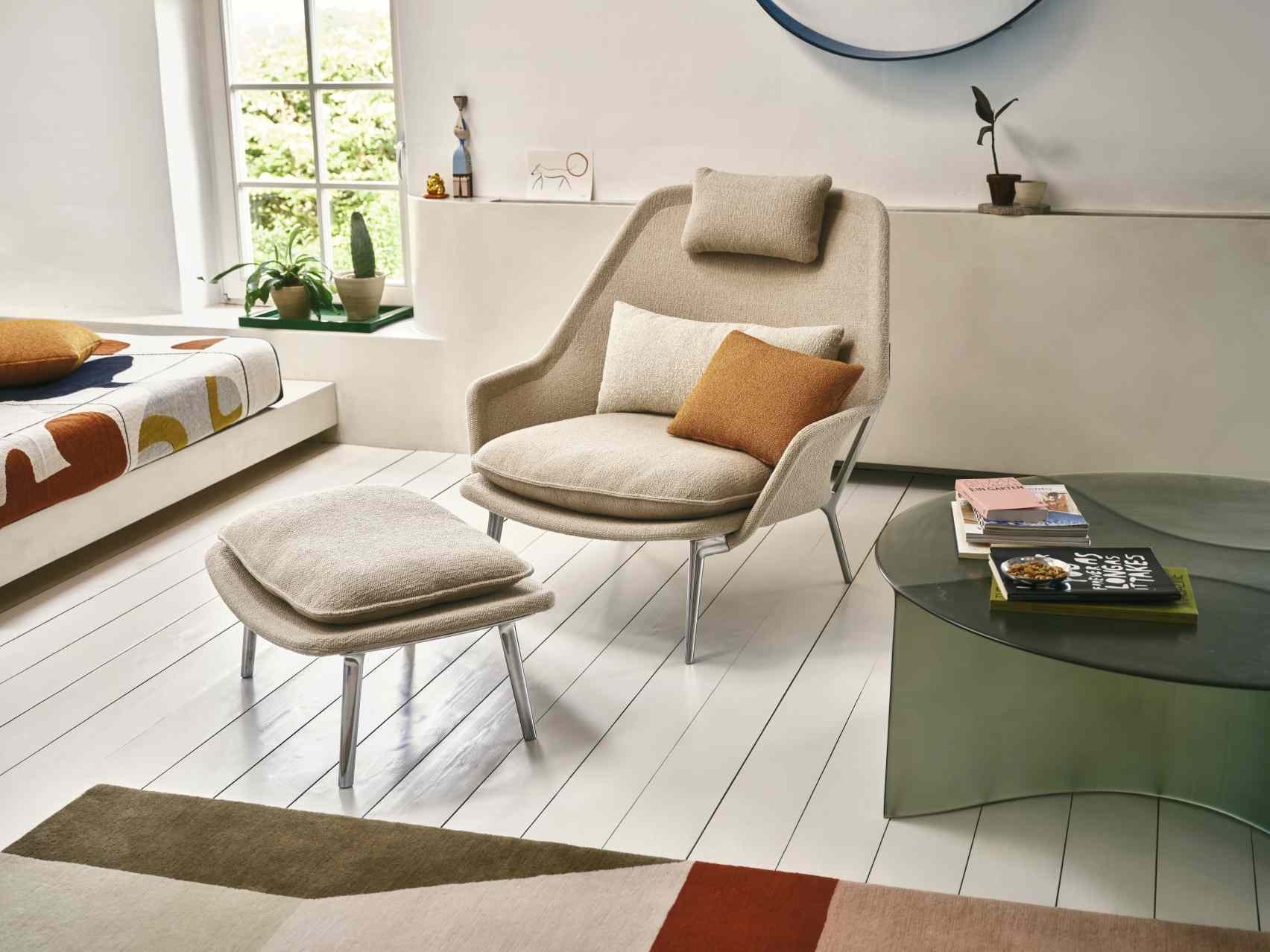 Slow Chair Sessel Stoff Vitra 