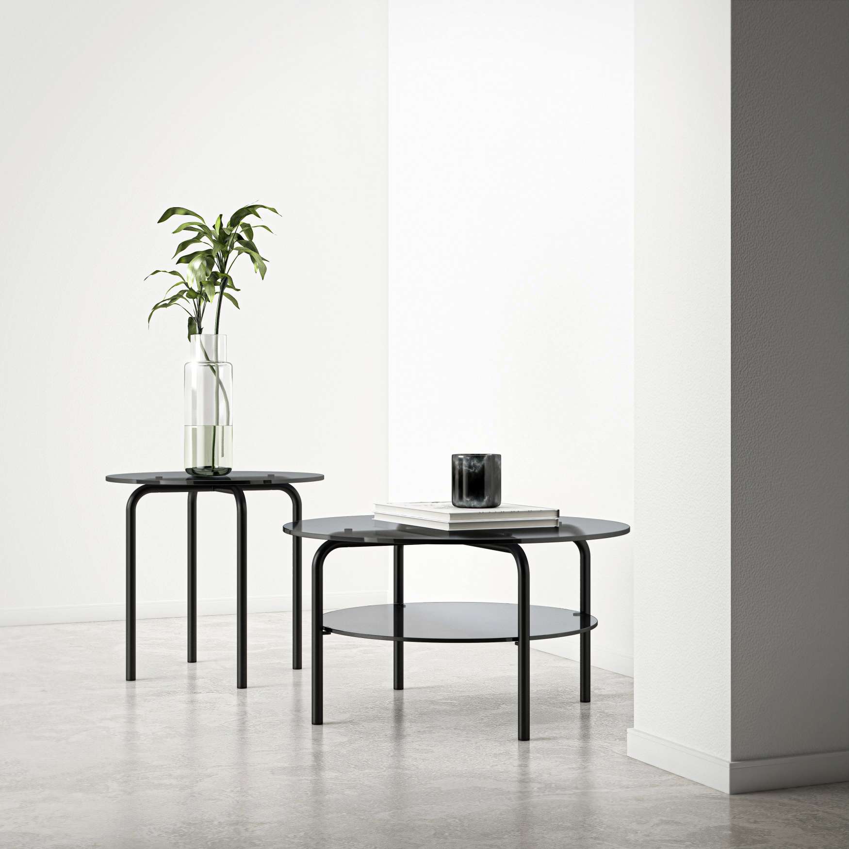 MR 516 / 1 Couchtisch mit Ablagefach Thonet