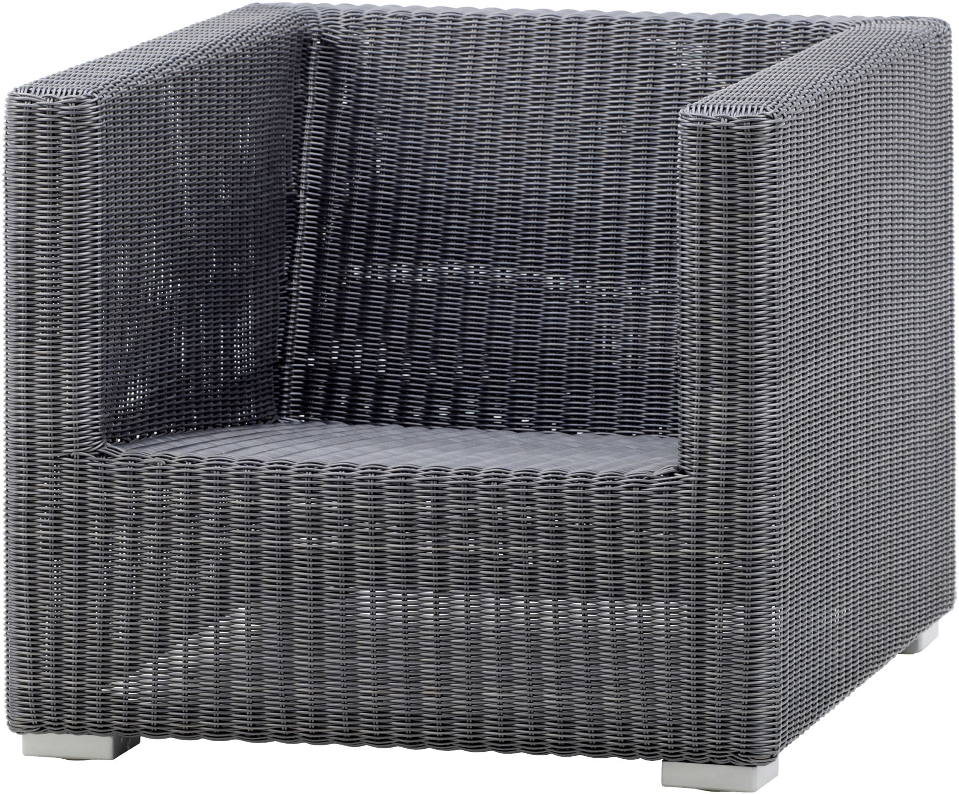 Chester Loungesessel Graphit Cane-Line