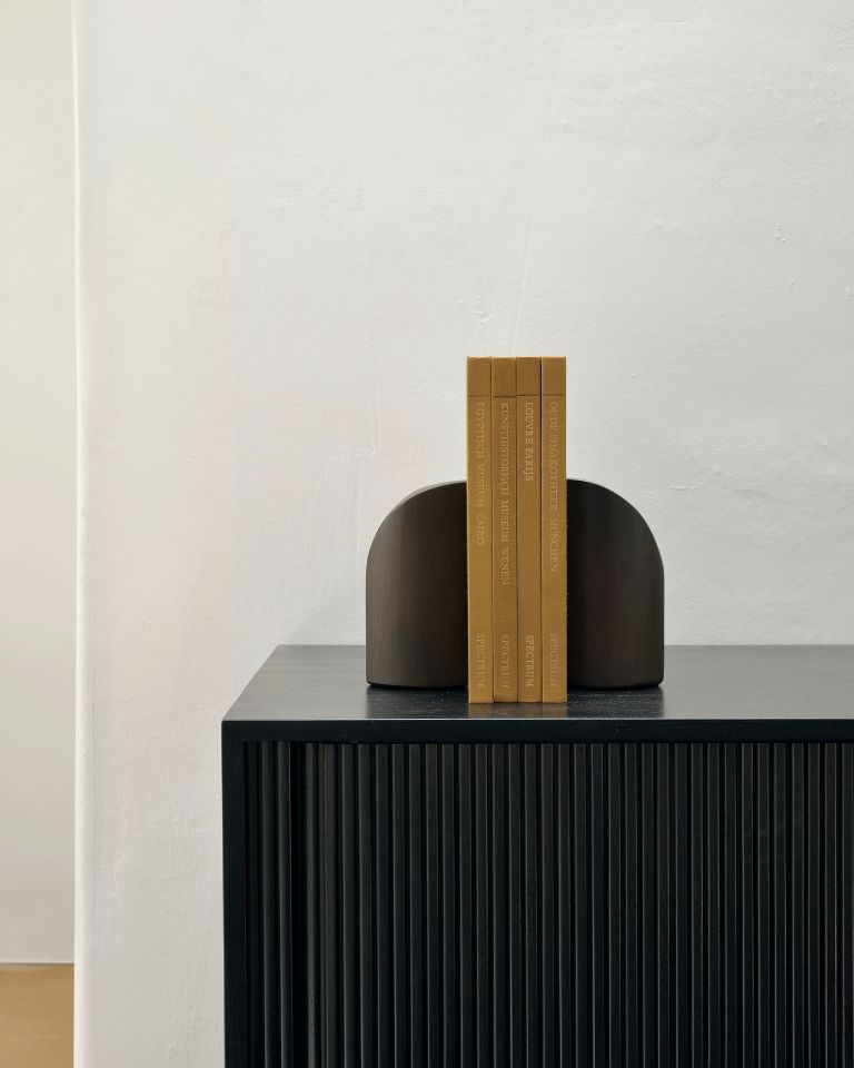 Roller Max Anrichte mit 2 Türen Teak schwarz Ethnicraft
