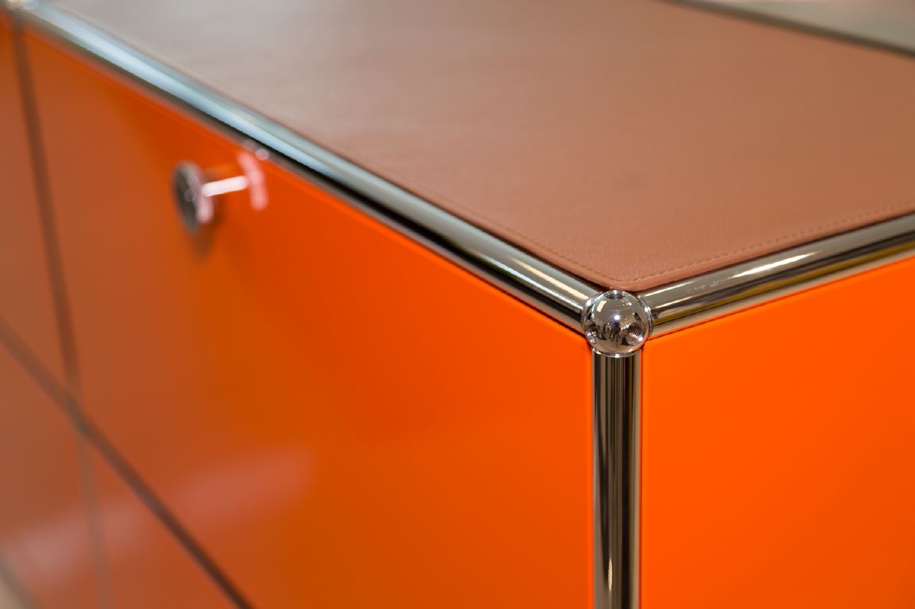 Lederauflage für USM Sideboard 50x35 cm Leather on Top